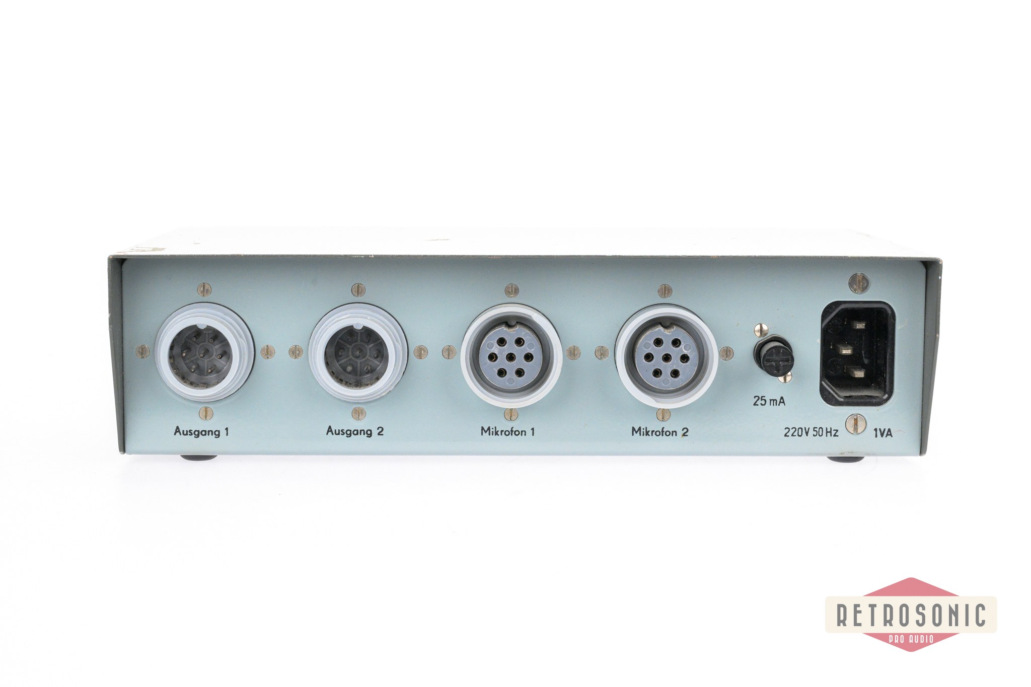 Gefell RFT MV691/M70 12Volt Condenser Microphone, N691 PSU