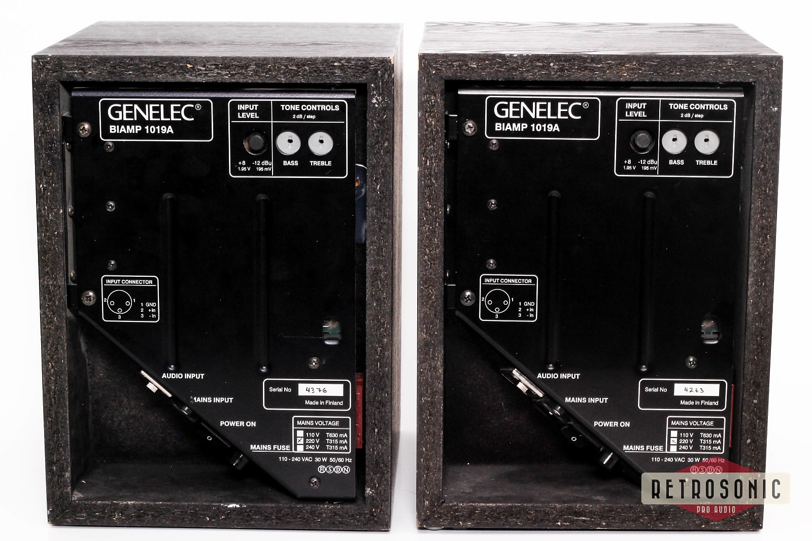 Genelec 1019A Bi-Amp Pair (Factory refurbished)