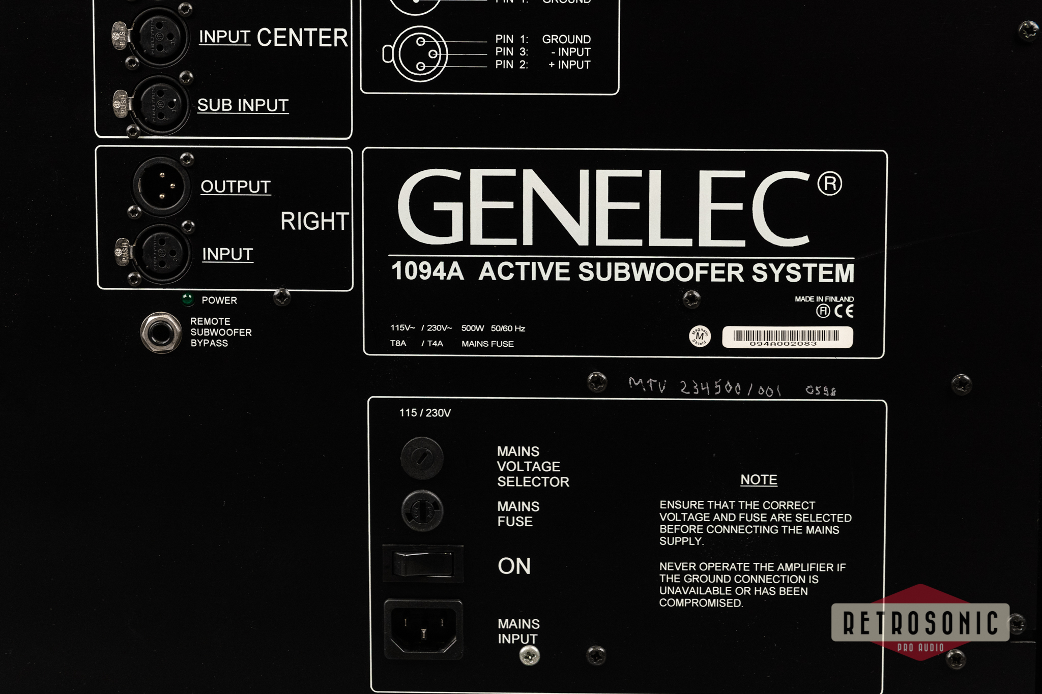 Genelec 1094A Active Subwoofer
