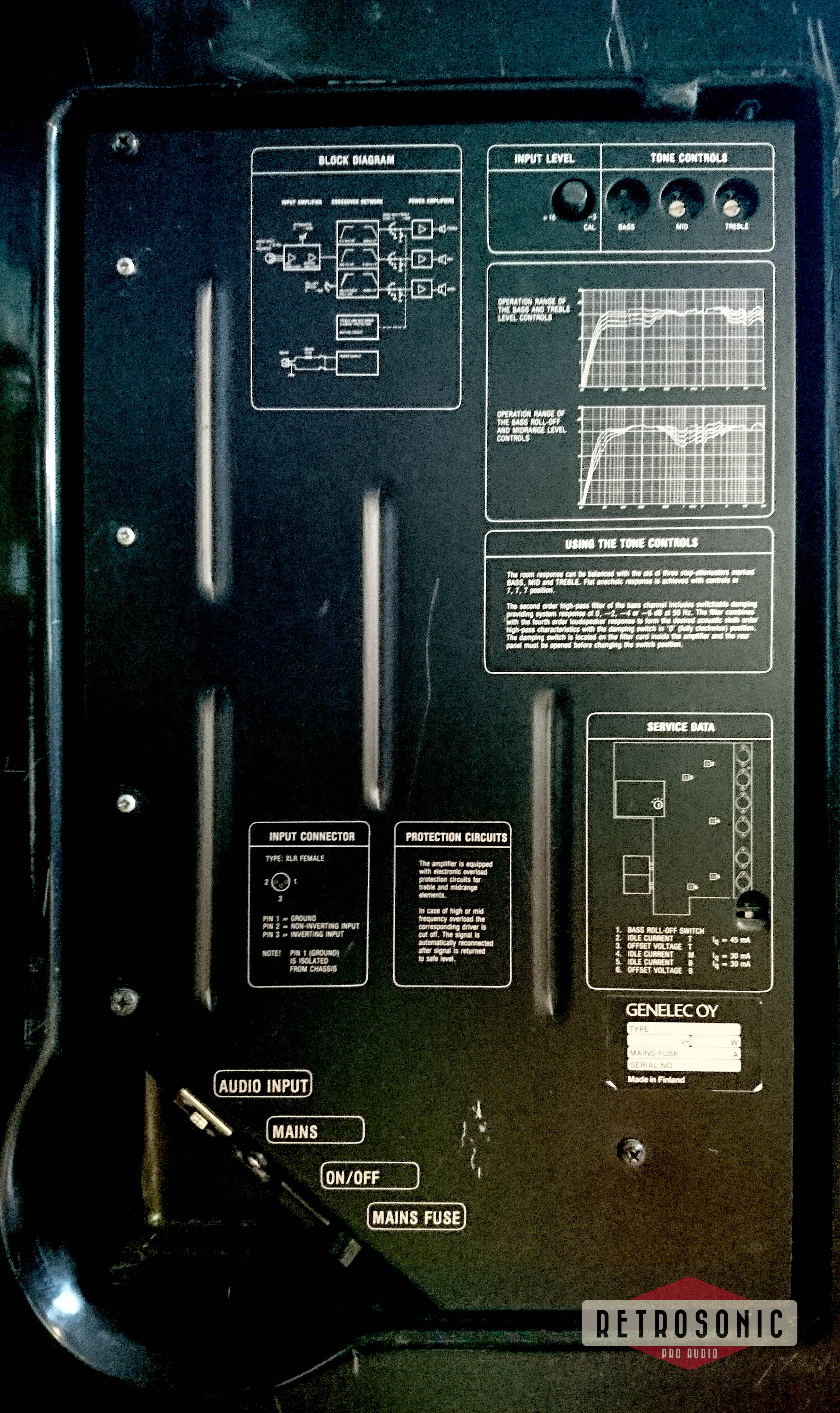 Genelec 3 x 1022 + 2 x S30NF + 1094A, Complete 5.1 Set