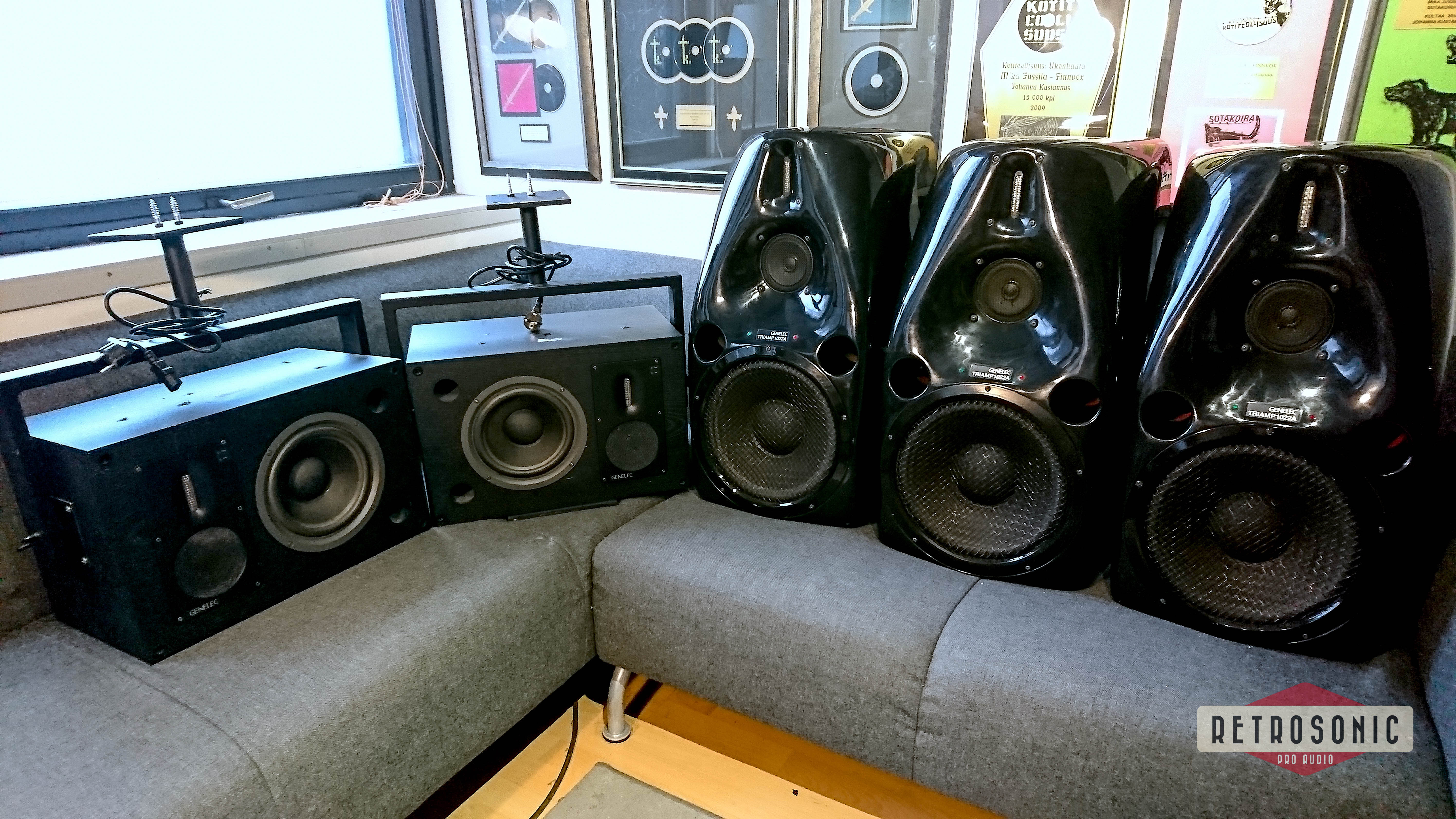 Genelec 3 x 1022 + 2 x S30NF + 1094A, Complete 5.1 Set