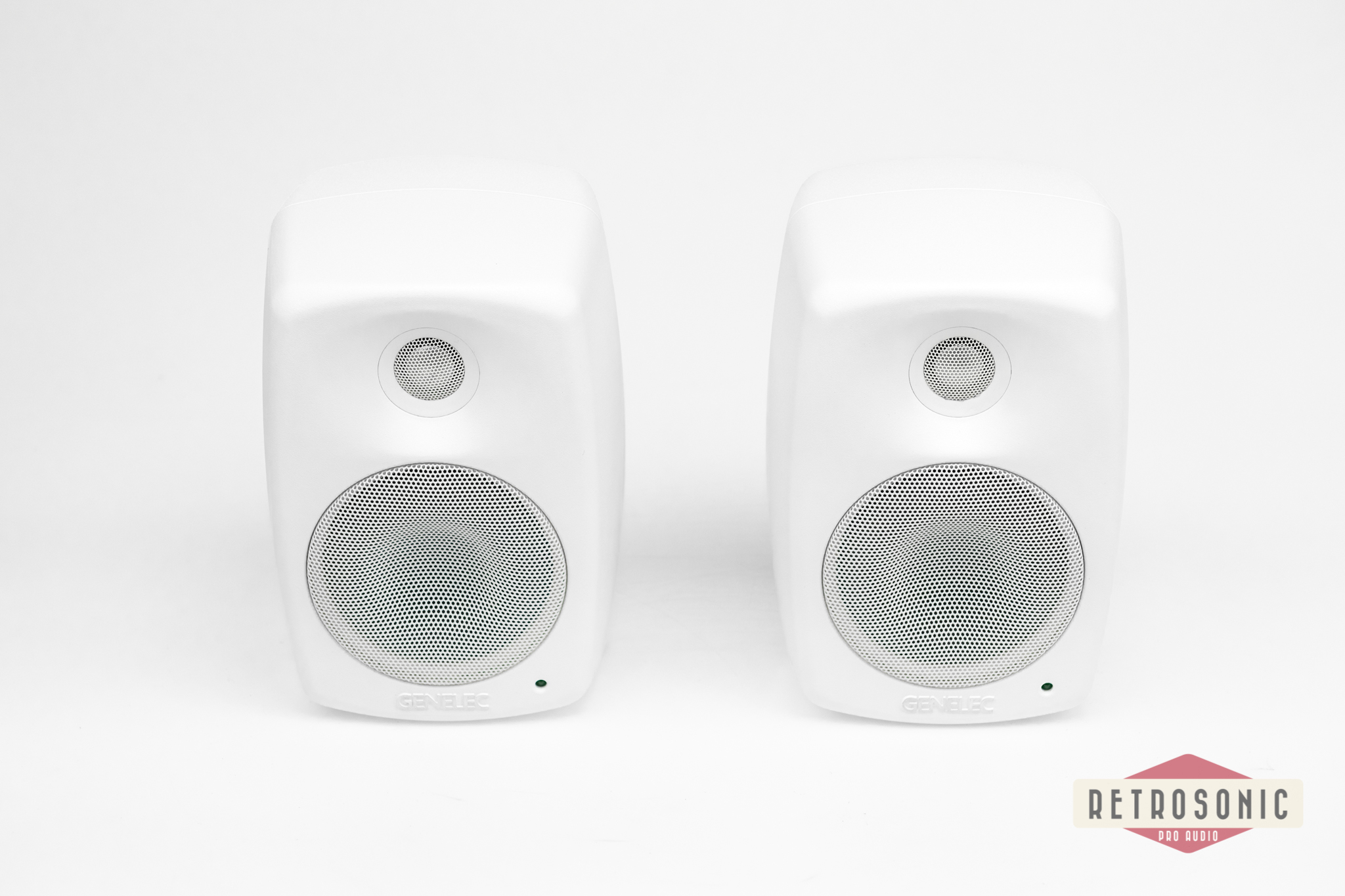 Genelec 4020BWM white paint finish (ex-demo)