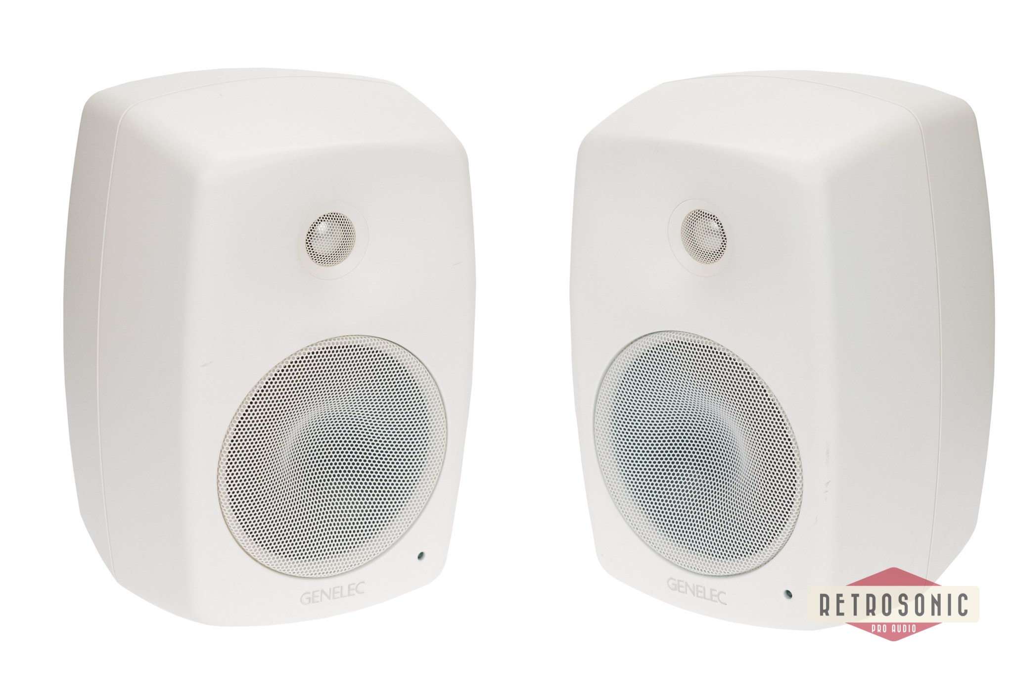 Genelec 4030B white Active Monitor Pair