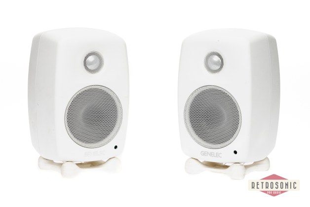 Genelec 6010A Active Monitor pair white