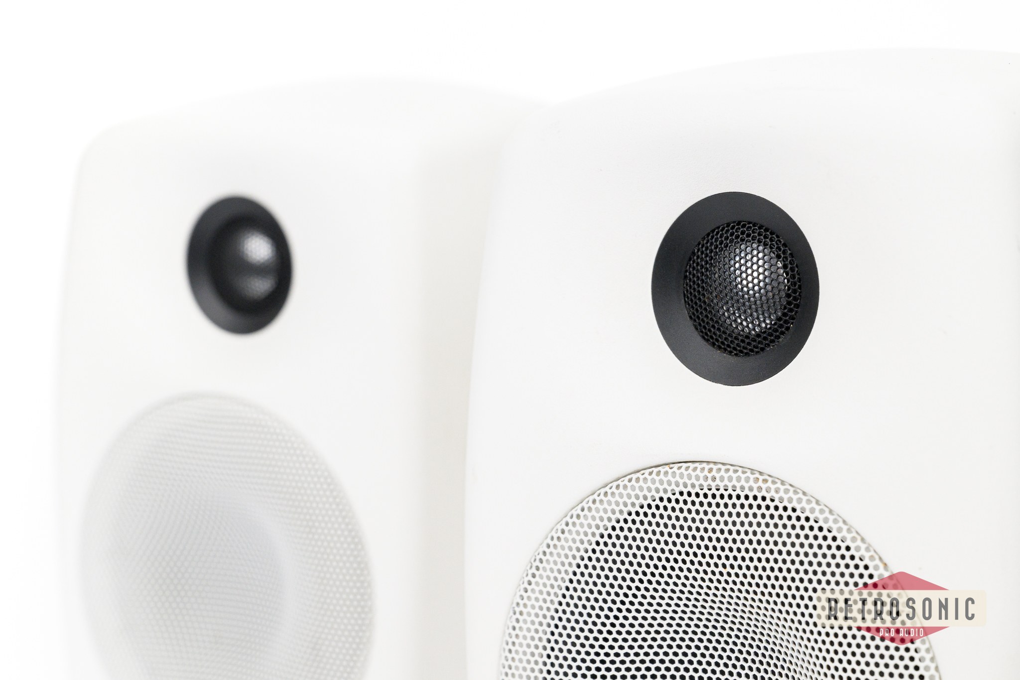 Genelec 8020 Active Studio Monitor pair white