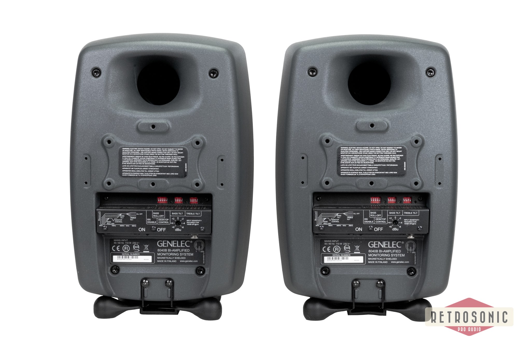 Genelec 8040A Active Studio Monitor pair