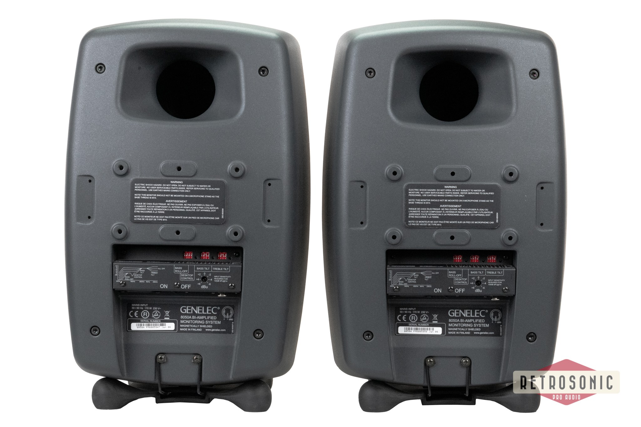 Genelec 8050A Active Studio Monitor pair