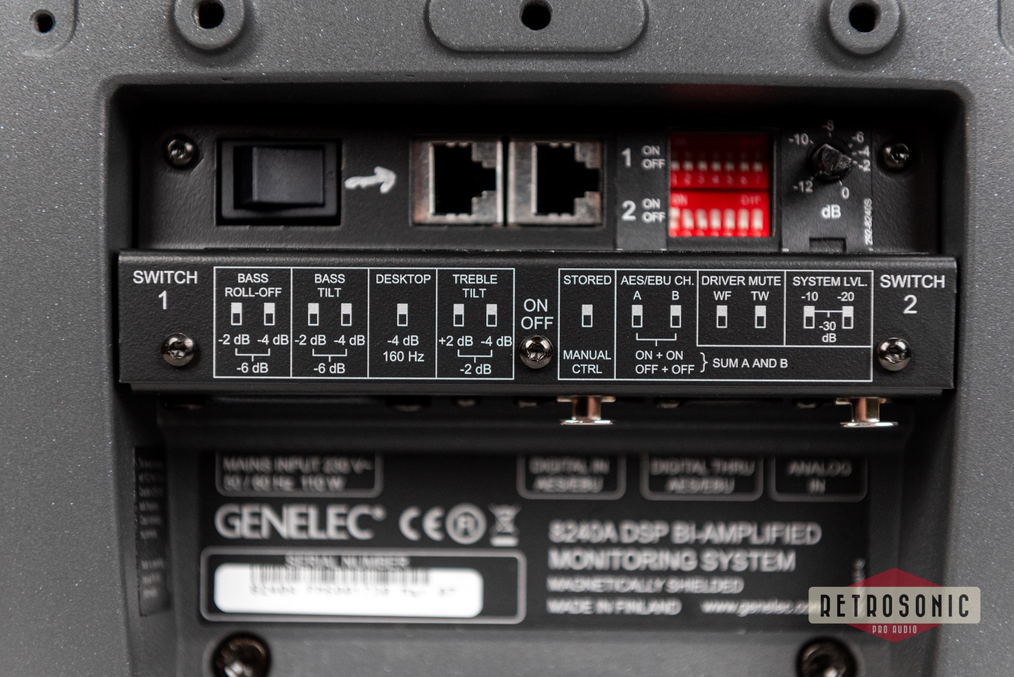 Genelec 8240 Active Studio Monitor pair