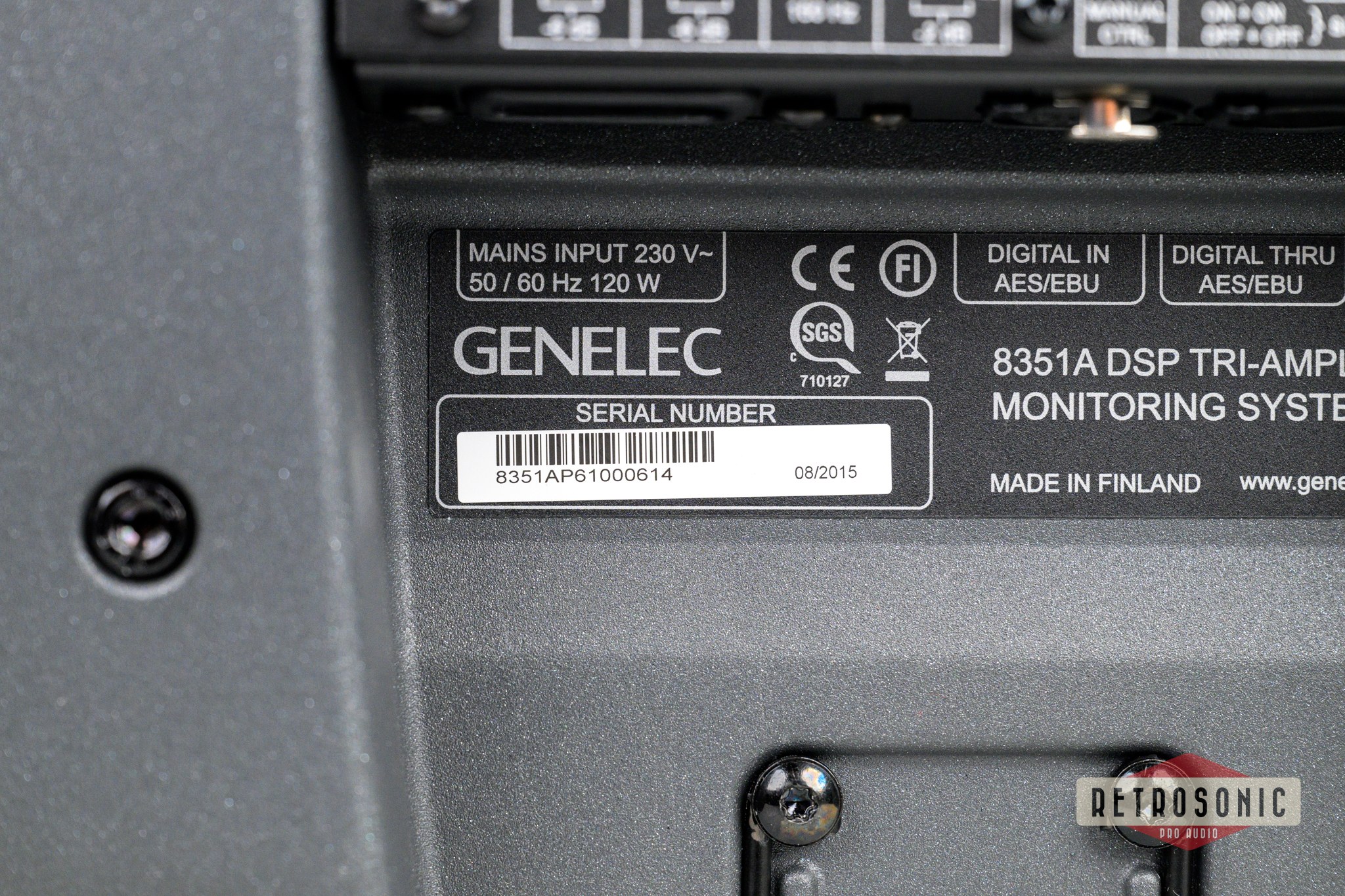 Genelec 8351A SAM Speaker Pair