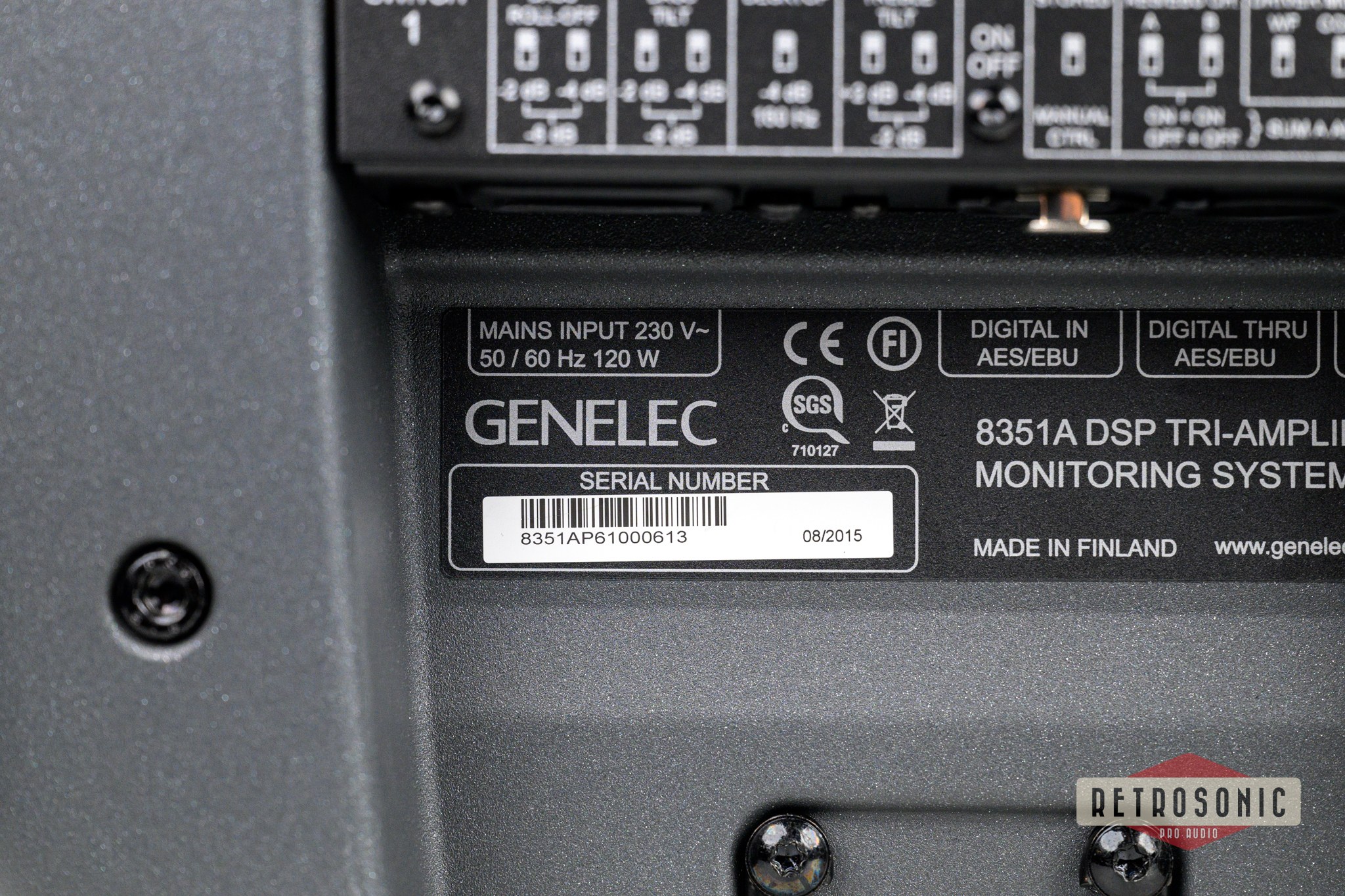 Genelec 8351A SAM Speaker Pair