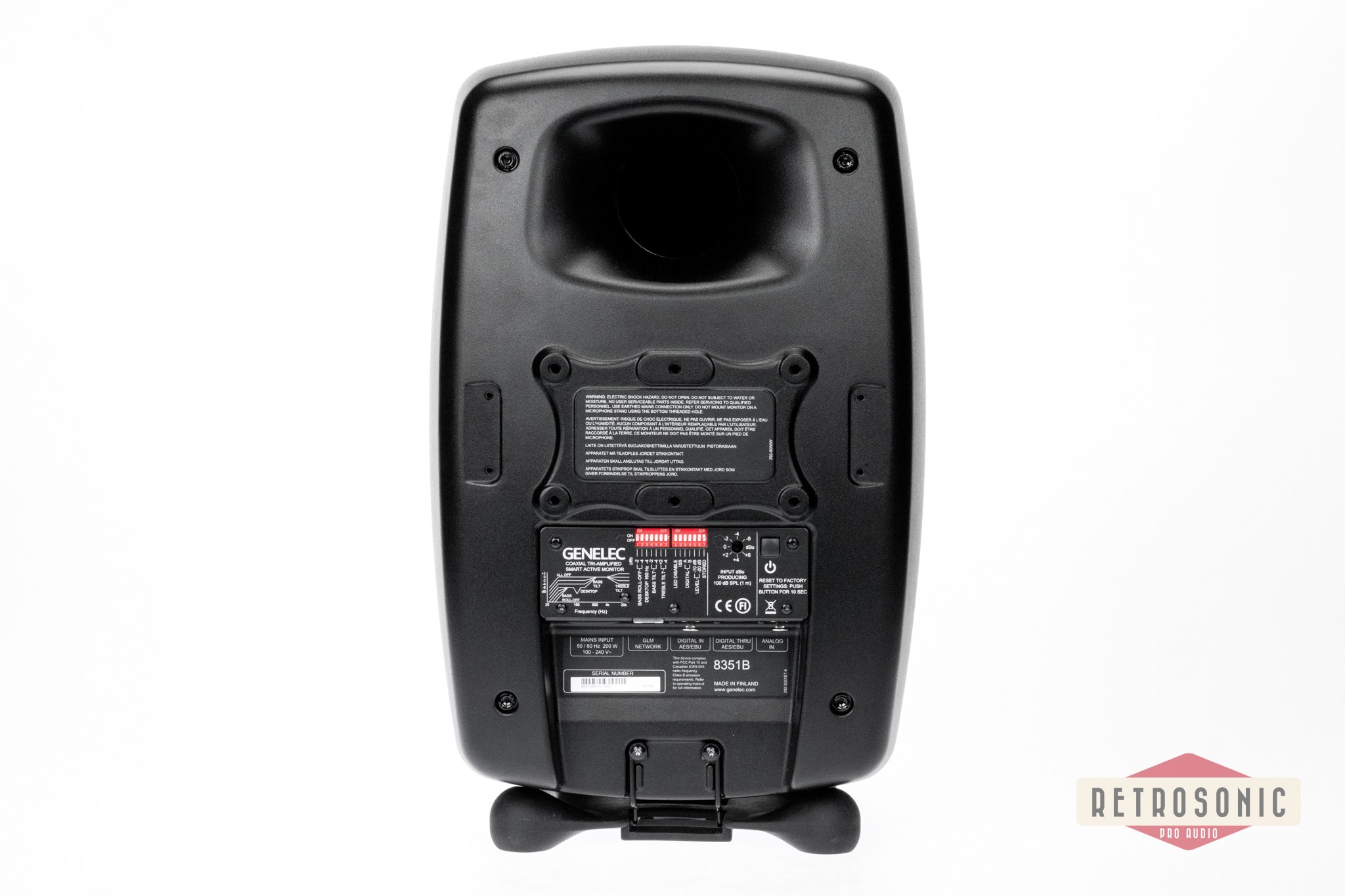Genelec 8351B Black SAM 3-way Coaxial Monitor