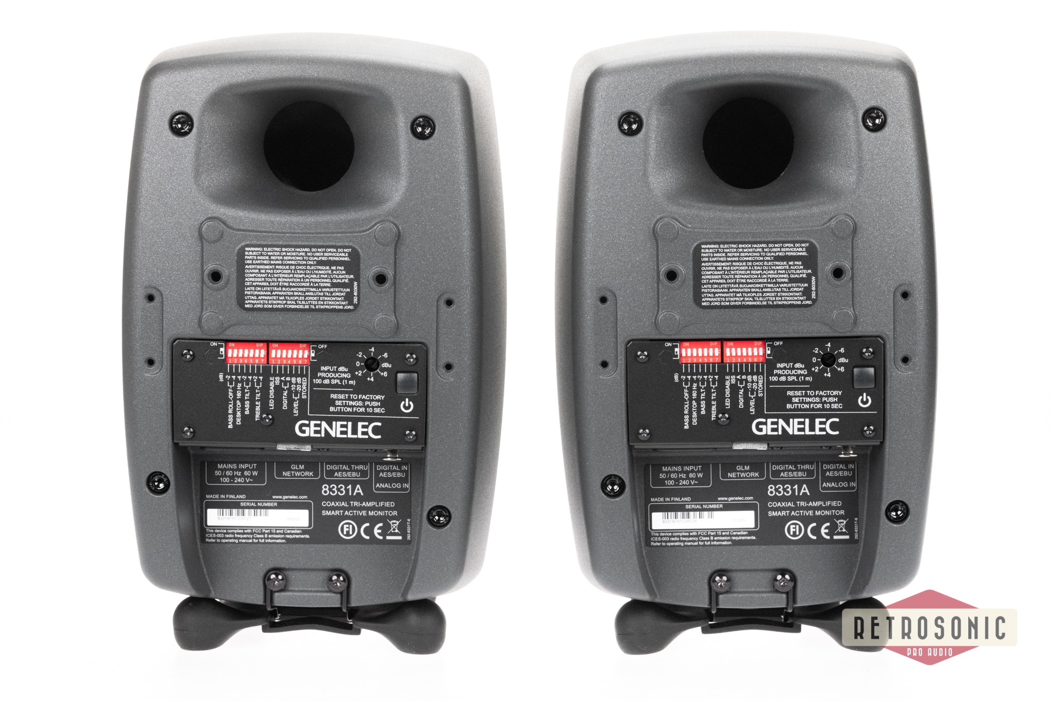 Genelec Monitor SAM 8331A Dark Grey