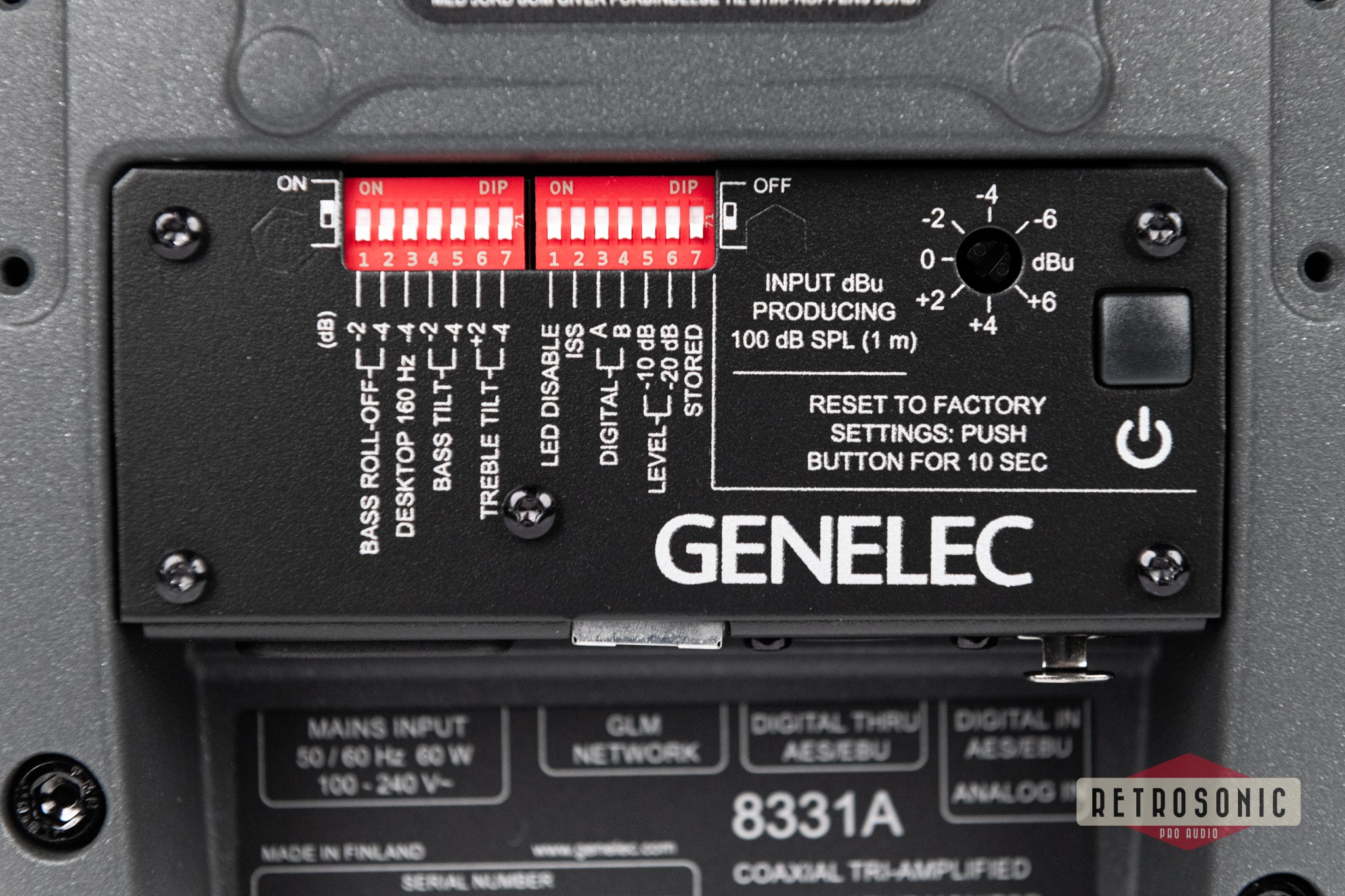 Genelec Monitor SAM 8331A Dark Grey