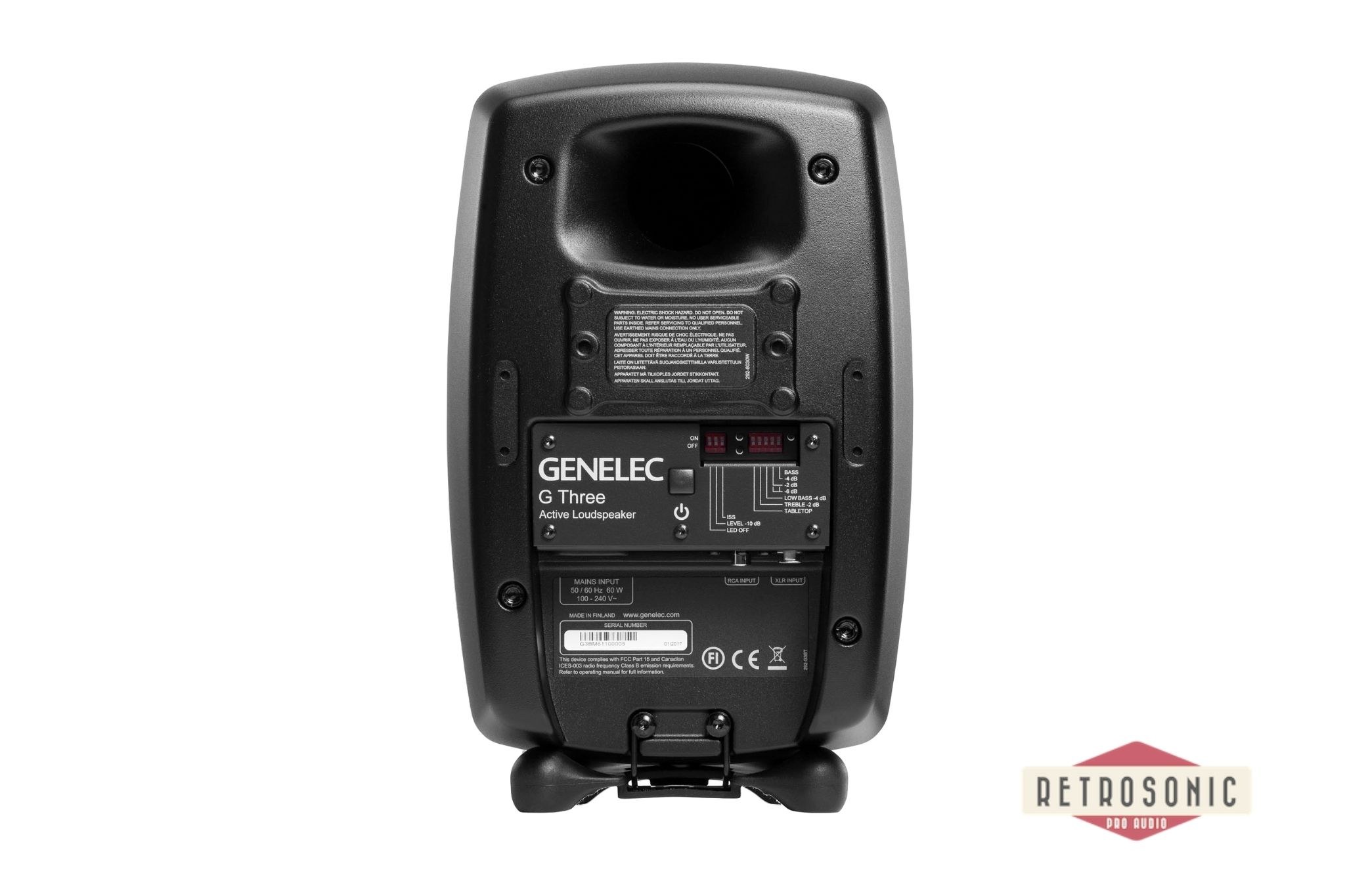 Genelec Speaker G Three black