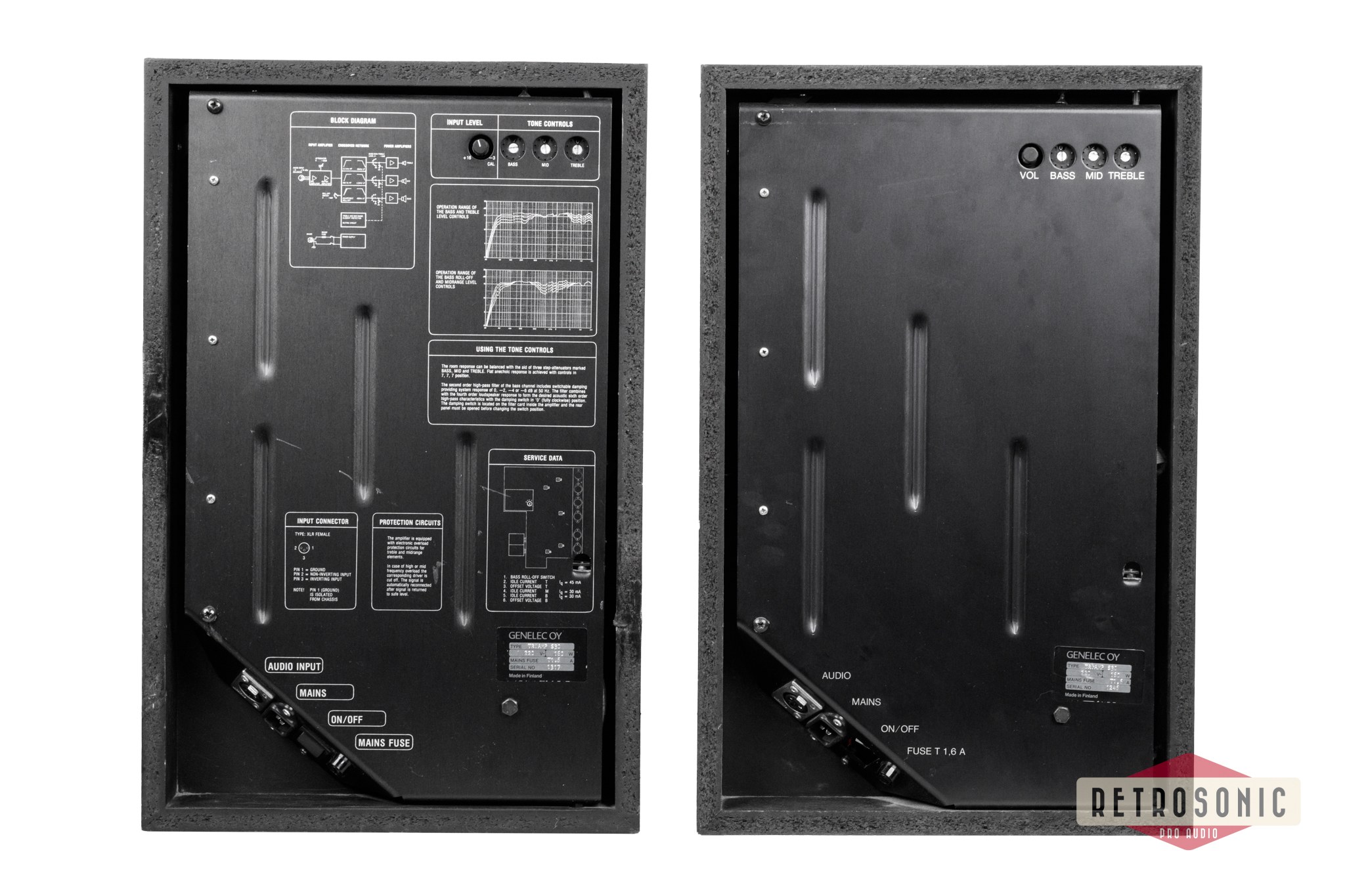 Genelec Triamp S30 Studio Monitor pair