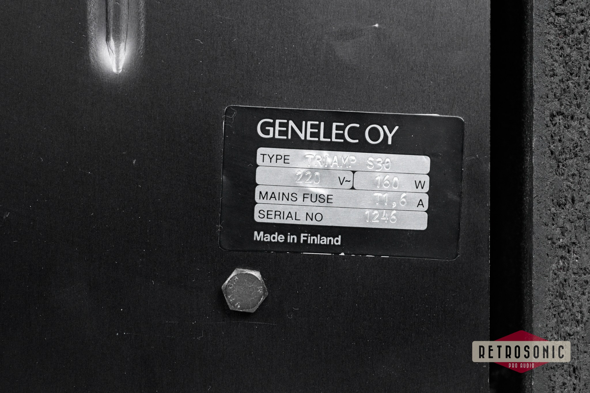 Genelec Triamp S30 Studio Monitor pair