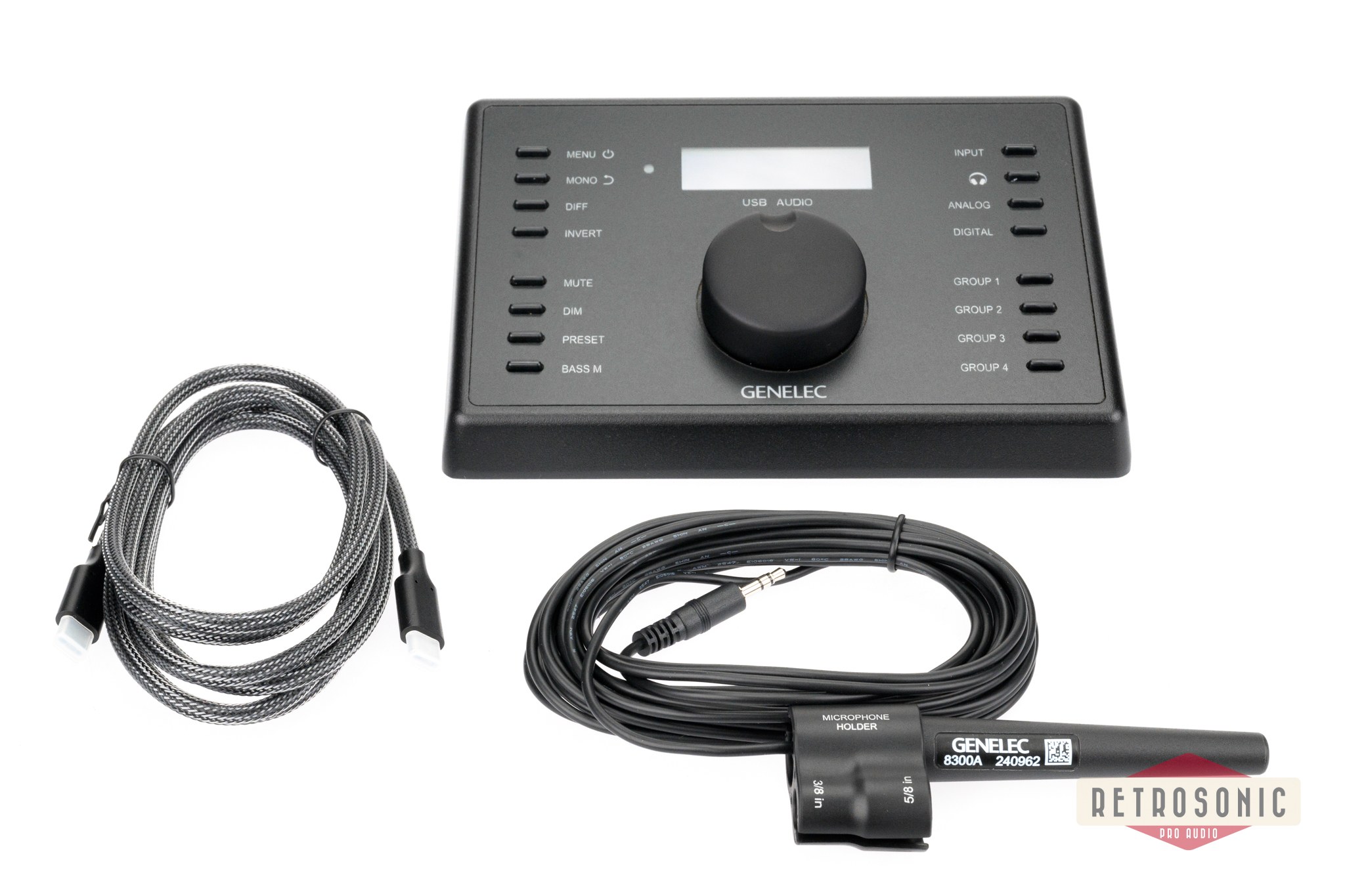 Genelec UNIO Personal Reference Monitoring (PRM) includes Genelec 9320A and Genelec 8550A