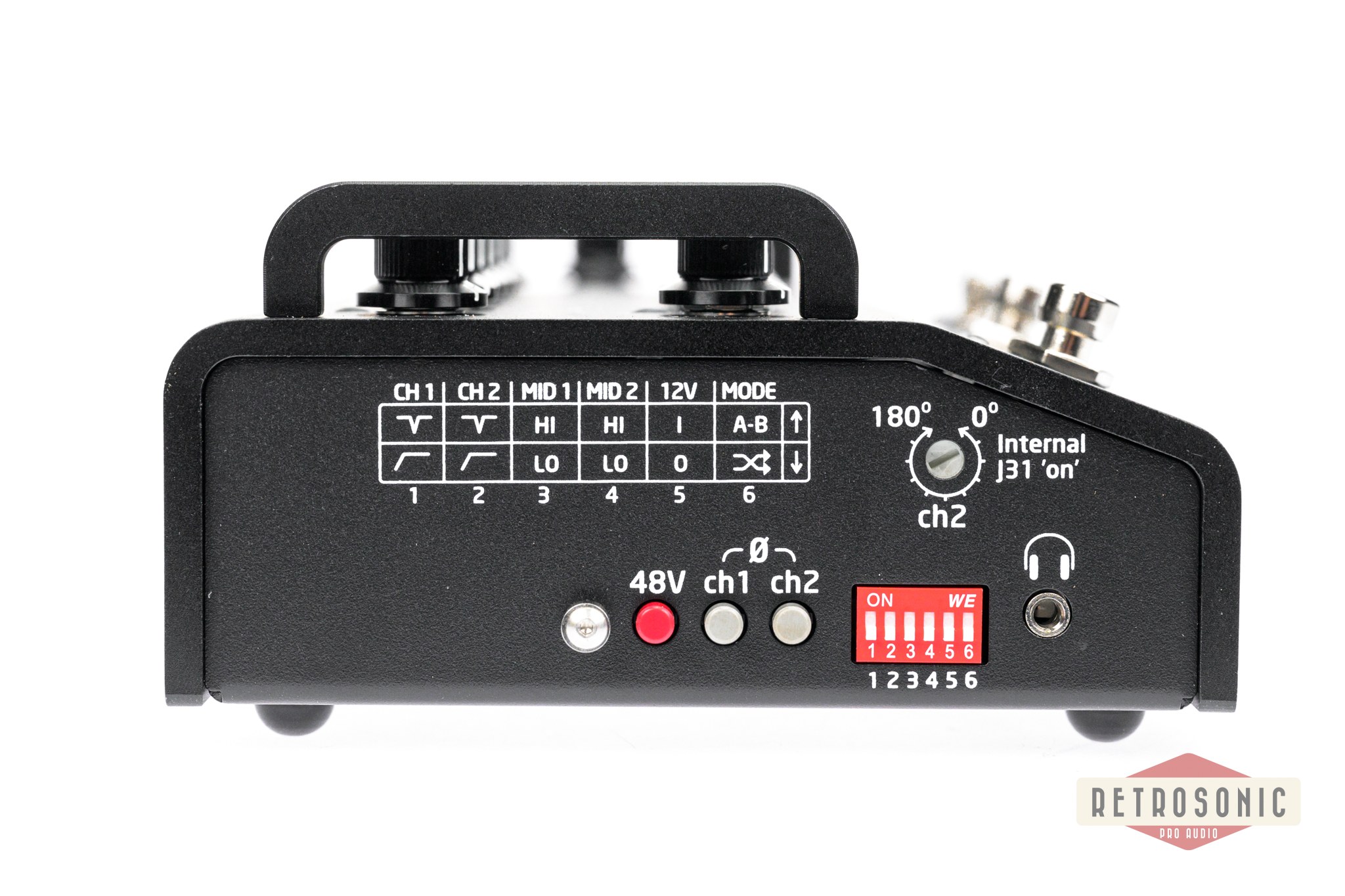 Grace Design FELiX2-BK 2-Channel Instrument & Mic Preamp / DI / EQ Black Finish