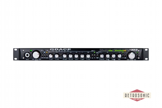 Grace Design m103 channel strip w/preamp, EQ, compressor