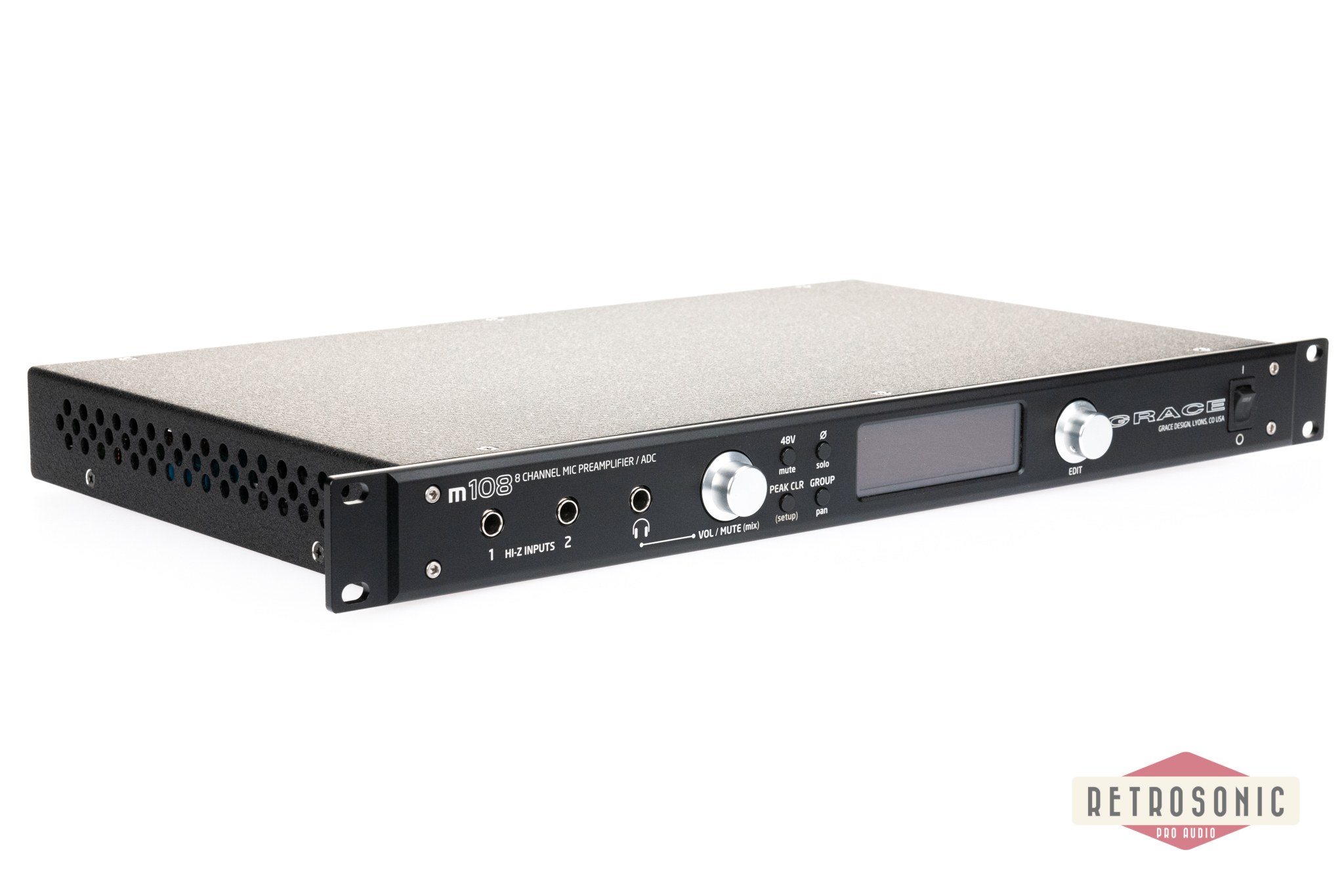 Grace Design m108 8-channel Microphone Preamplifier / ADC