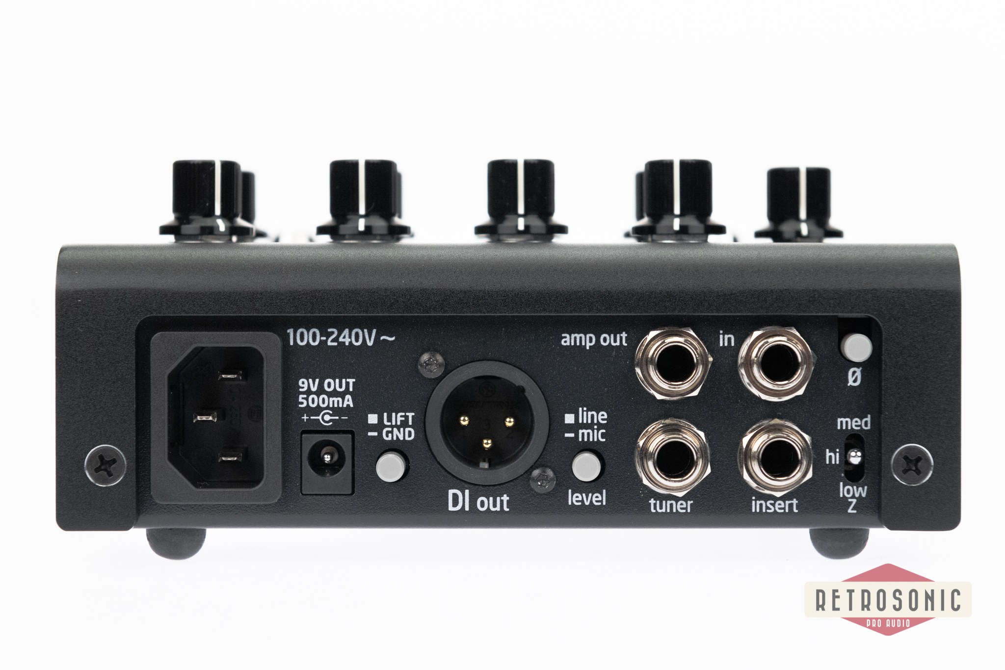 Grace Design M301 ALiX Studio Quality Instrument Preamplifier / DI / EQ Black