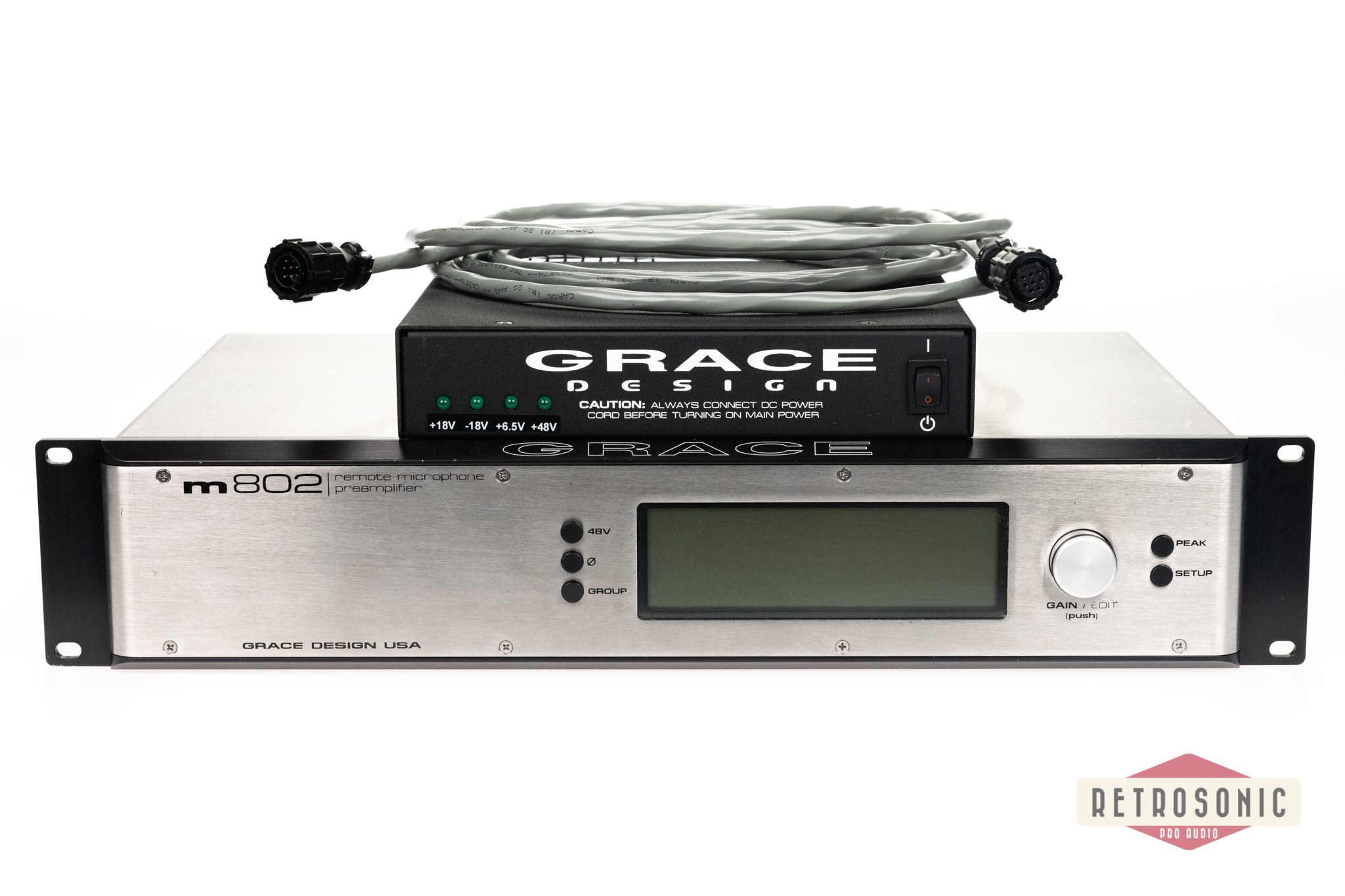 Grace Design m802 8-ch Mic Pre 8-ch AES Out Option #1