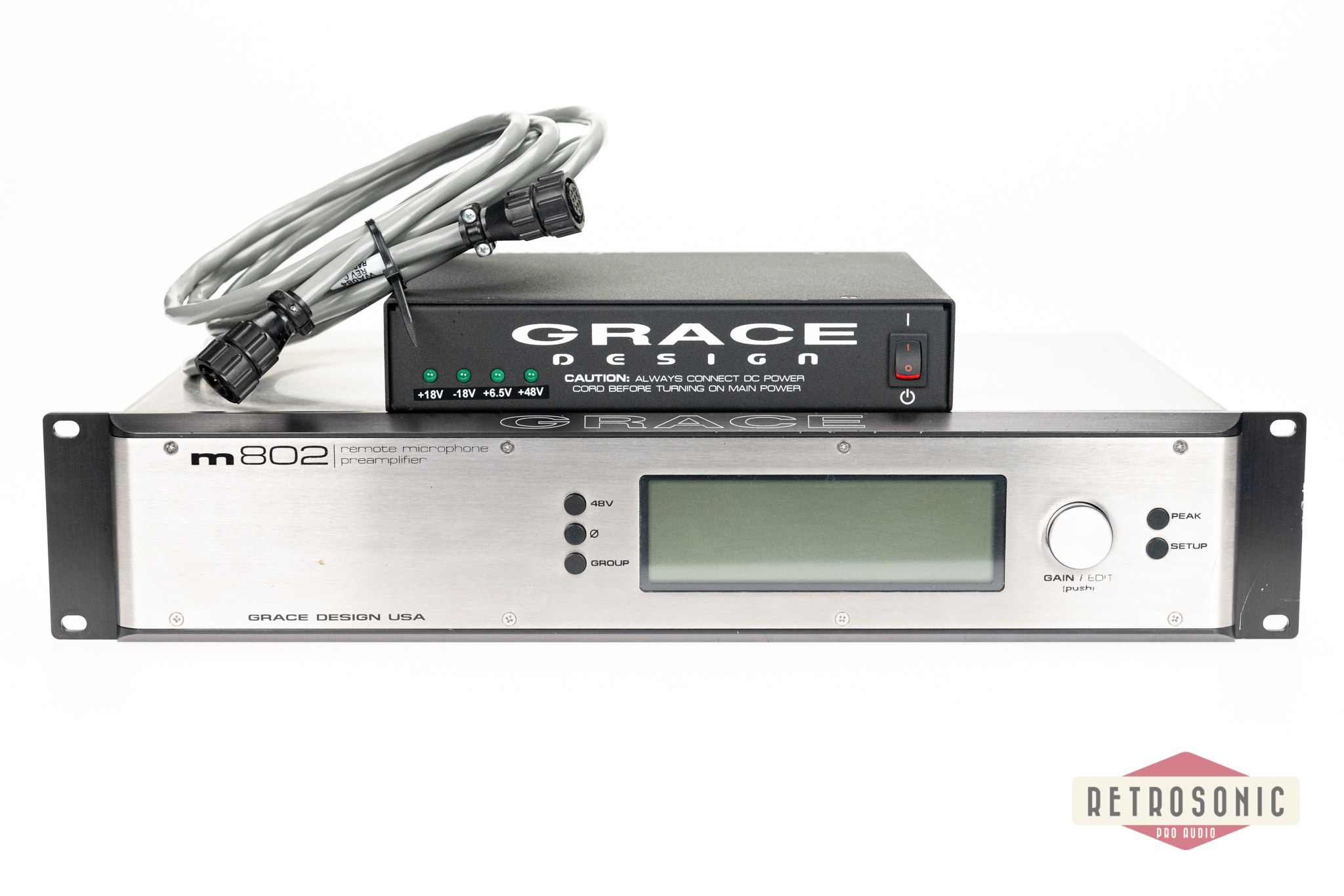 Grace Design m802 8-ch Mic Pre, 8-ch AES out option #3