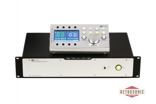 retrosonic - Grace Design m905 Stereo Reference Monitor Controller (silver)