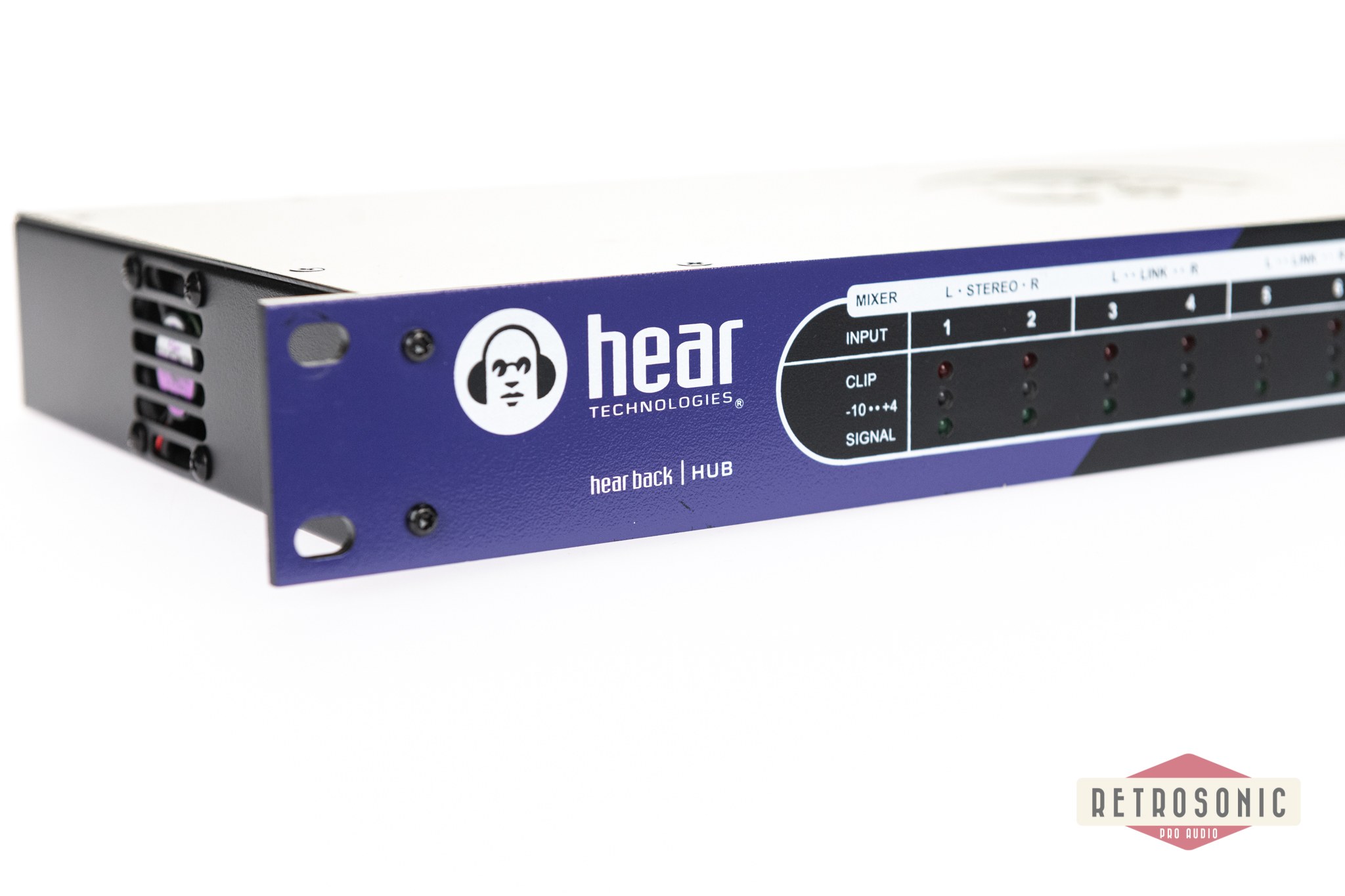 Hear Technologies Hearback System 8 pcs HB-MIX1 personal mixer and HB-4 PAK1 HUB