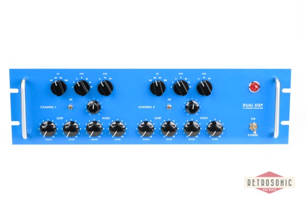 Heikki Tikas Dual EQP Tube amplified Pultec eq