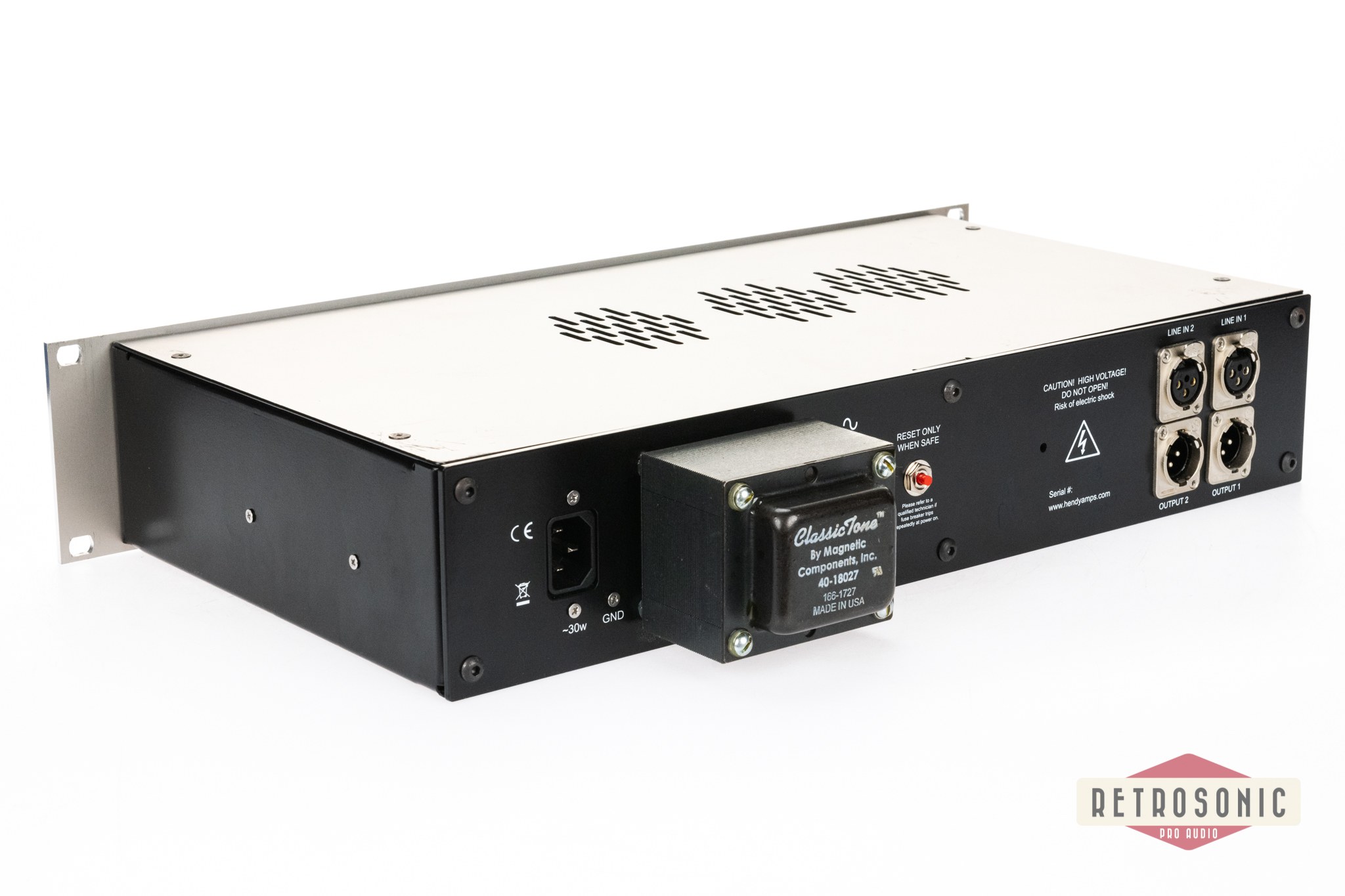 Hendy Amps Michaelangelo Full Range Stereo Tube Equalizer