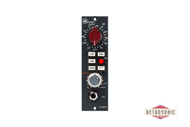 Heritage Audio 73JR II 500-series Mic Preamp DI