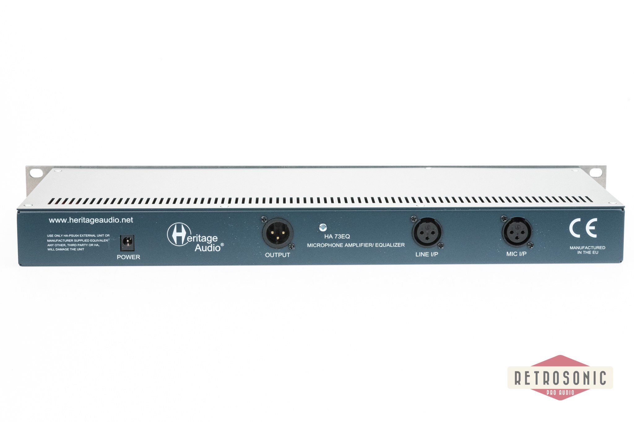 Heritage Audio Elite HA73EQ Mic preamp/DI/Equalizer