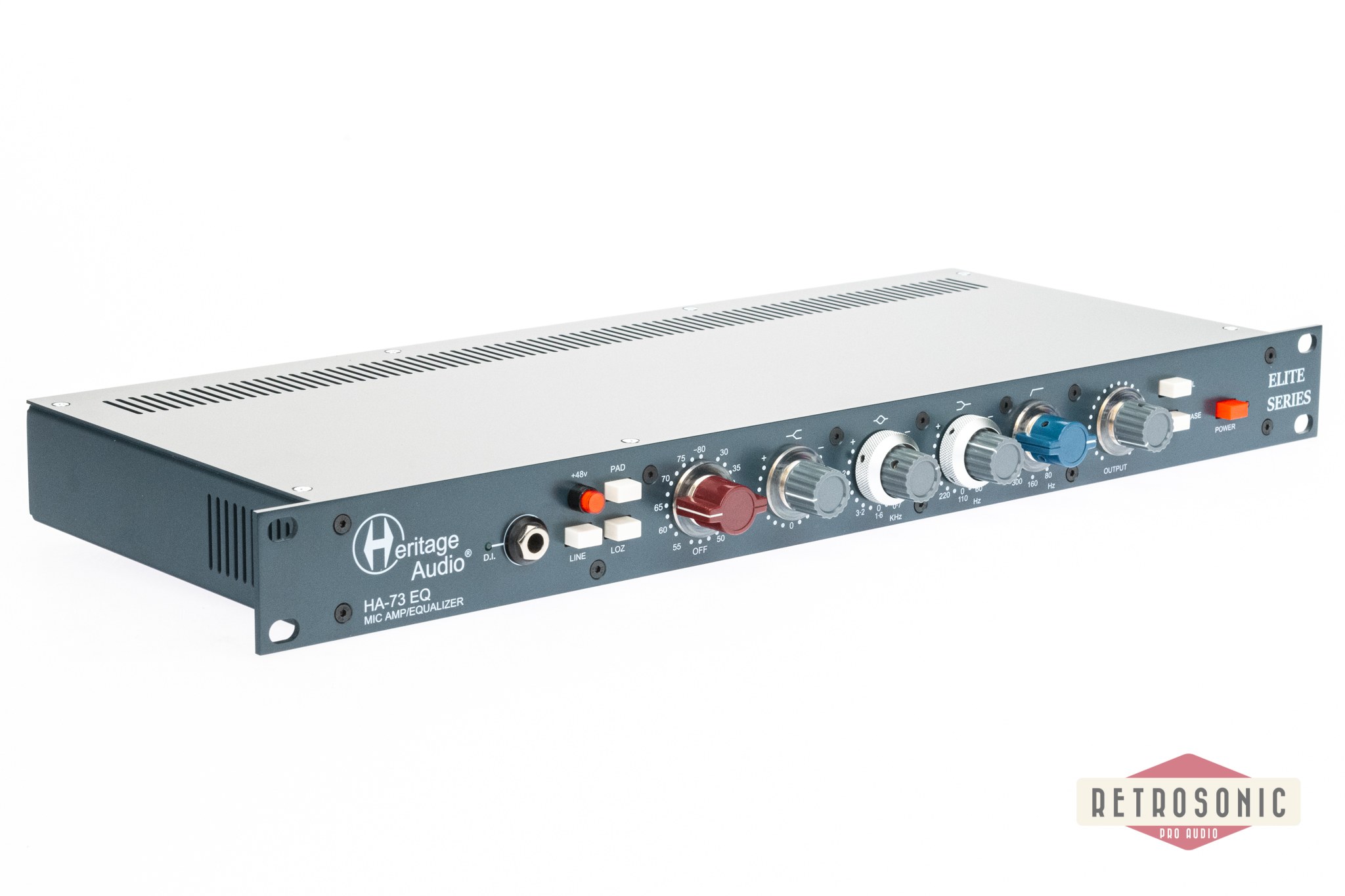 Heritage Audio Elite HA73EQ Mic preamp/DI/Equalizer