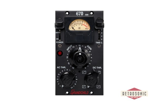 Heritage Audio Grandchild 670 Stereo VariMu Compressor 500 Series