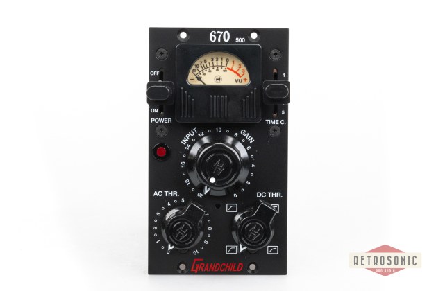 Heritage Audio Grandchild 670 Stereo VariMu Compressor 500 Series