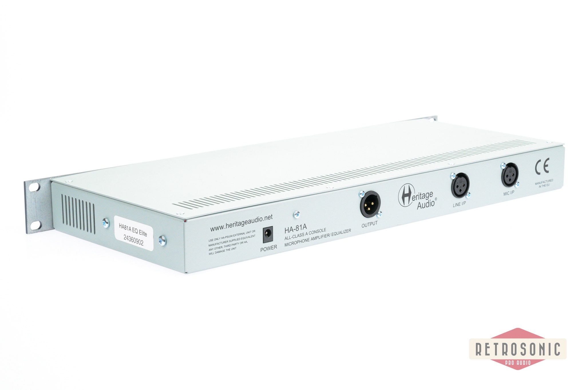 Heritage Audio HA-81A Preamp/EQ #1