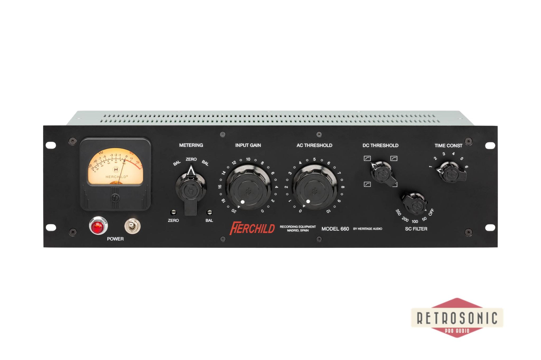 Heritage Audio Herchild Model 660 Mono Tube Compressor