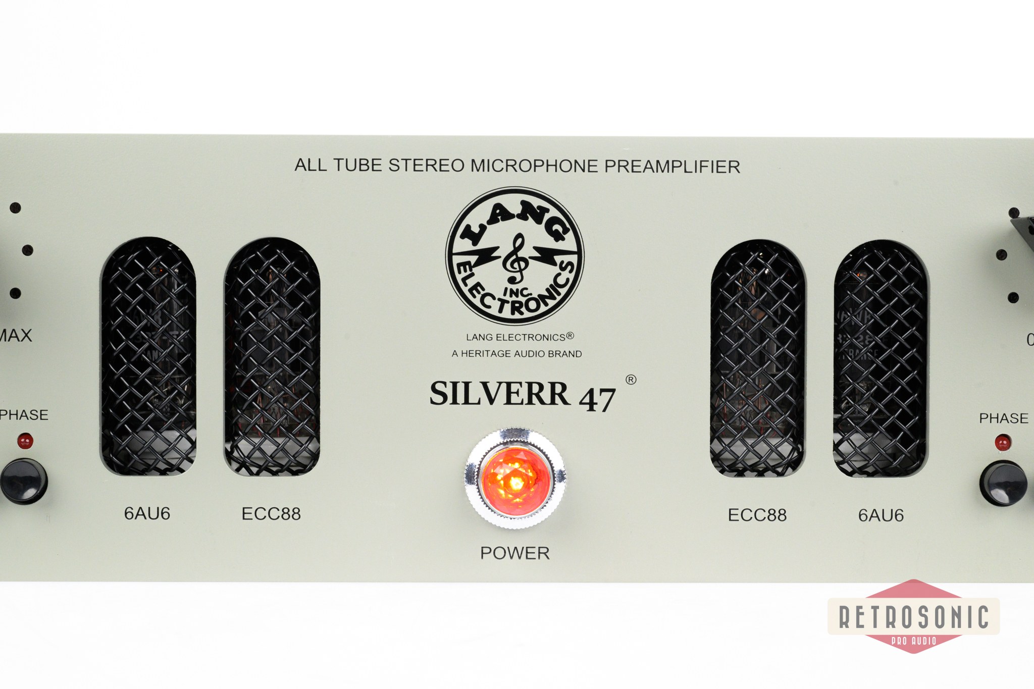 Heritage Audio Lang Silver 47 Tube Mic Preamp