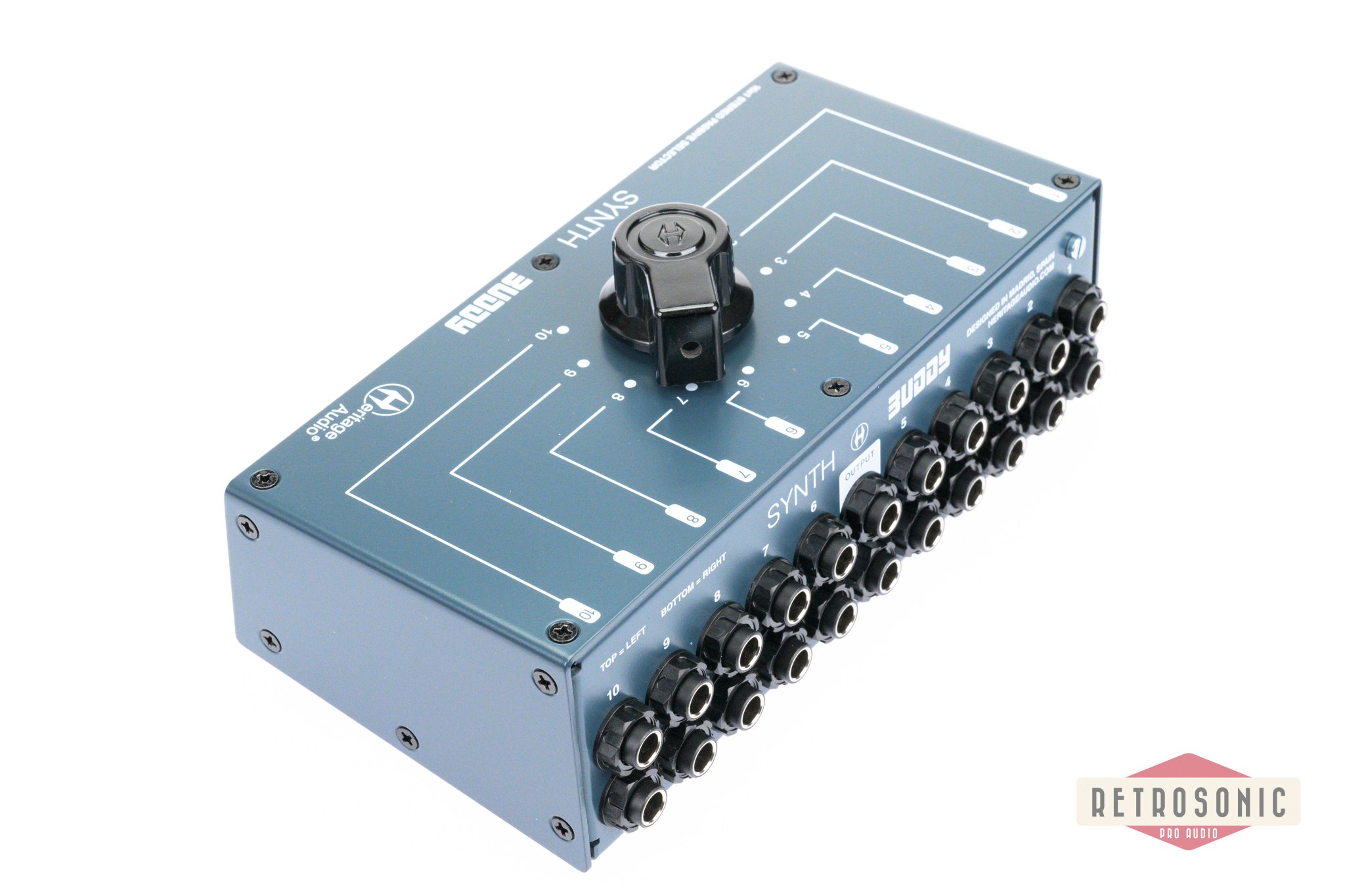 Heritage Audio Synth Buddy 10x1 Instrument Selector