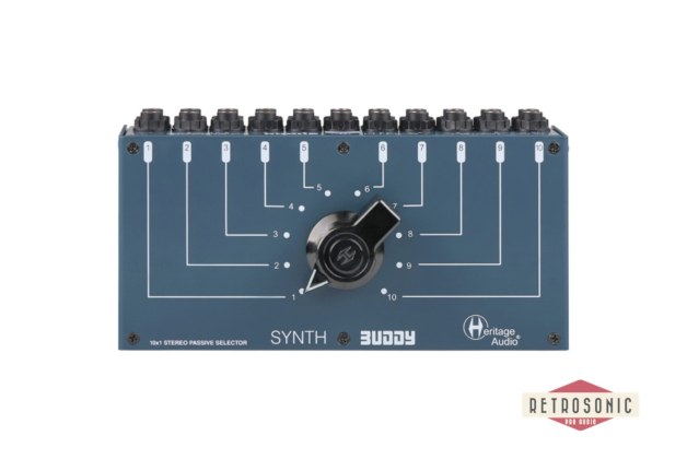 Heritage Audio Synth Buddy 10x1 Instrument Selector