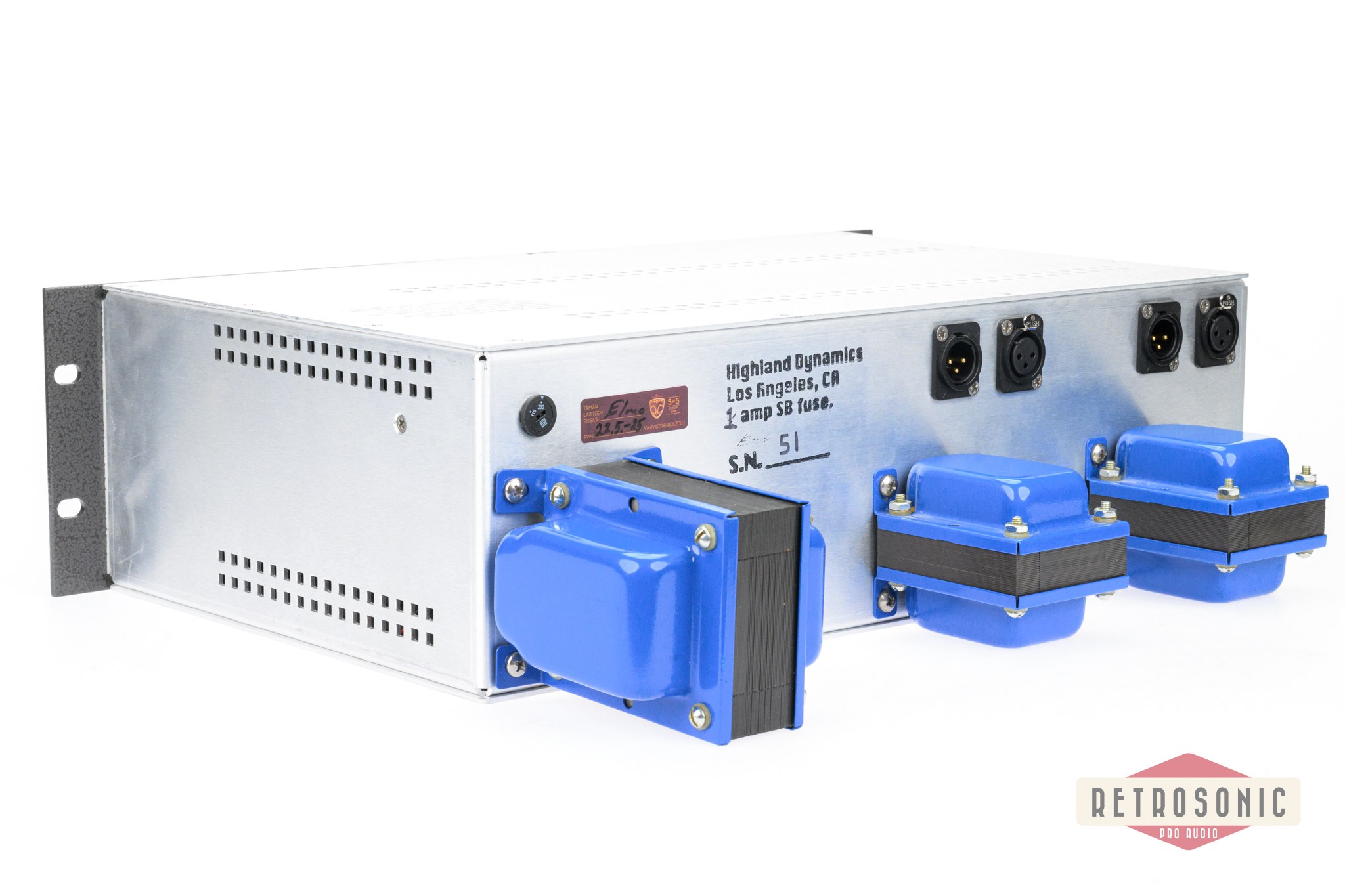 Highland Dynamics BG1 Stereo Tube Compressor