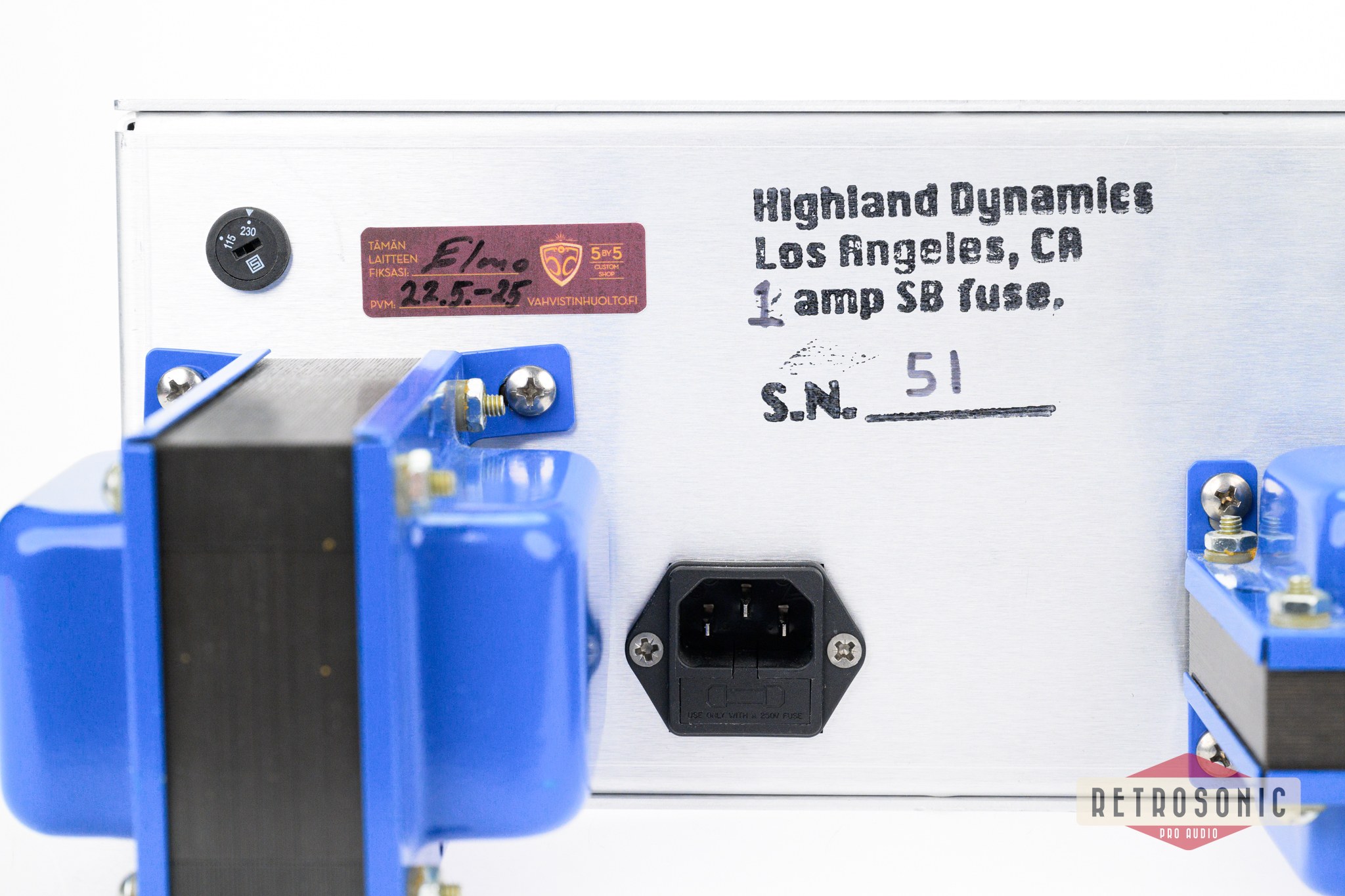 Highland Dynamics BG1 Stereo Tube Compressor