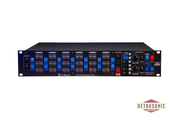 HUM Audio Matrix Mastering Relay Based Patchbay