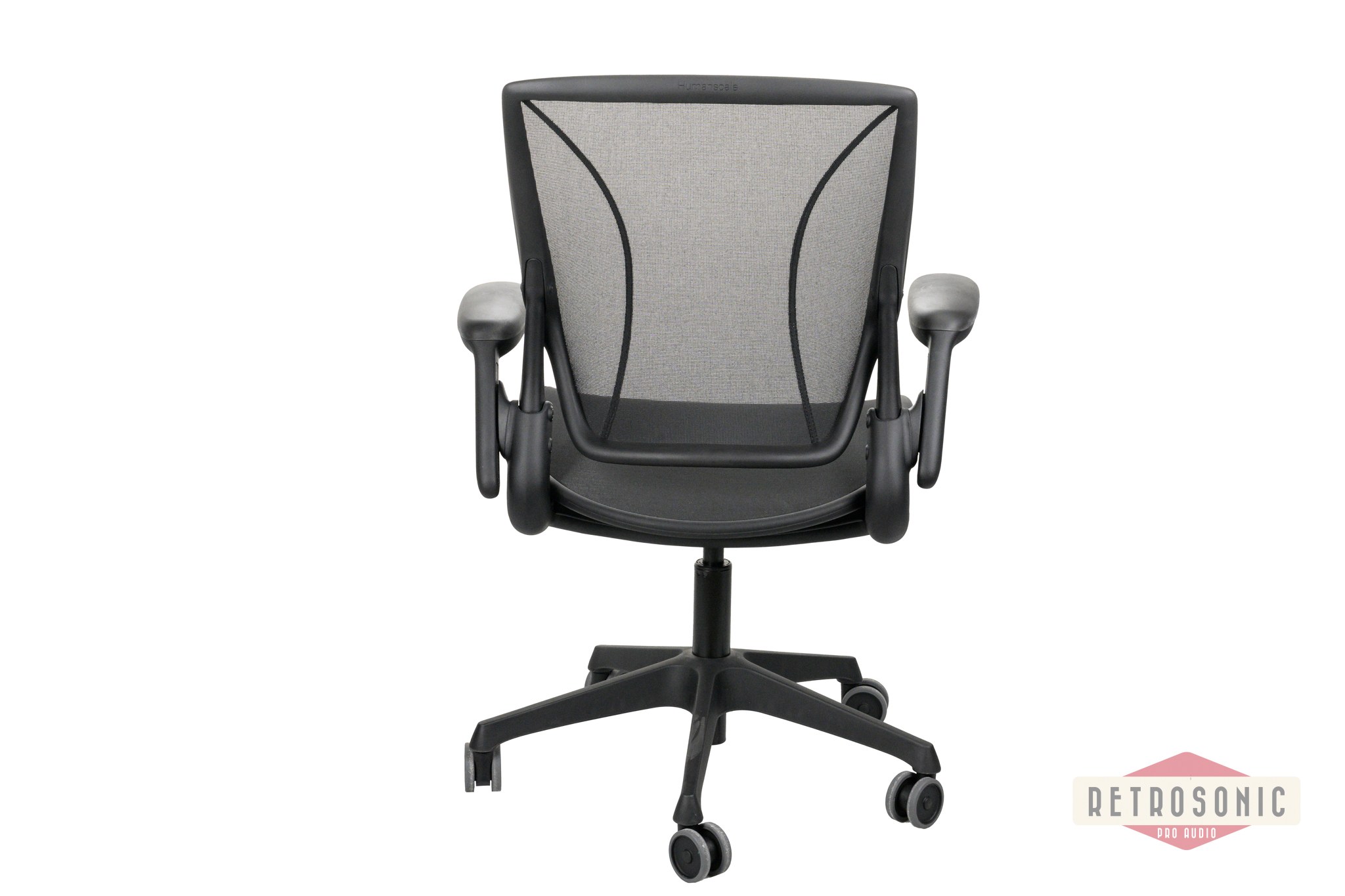 Humanscale World chair Black Adj arms
