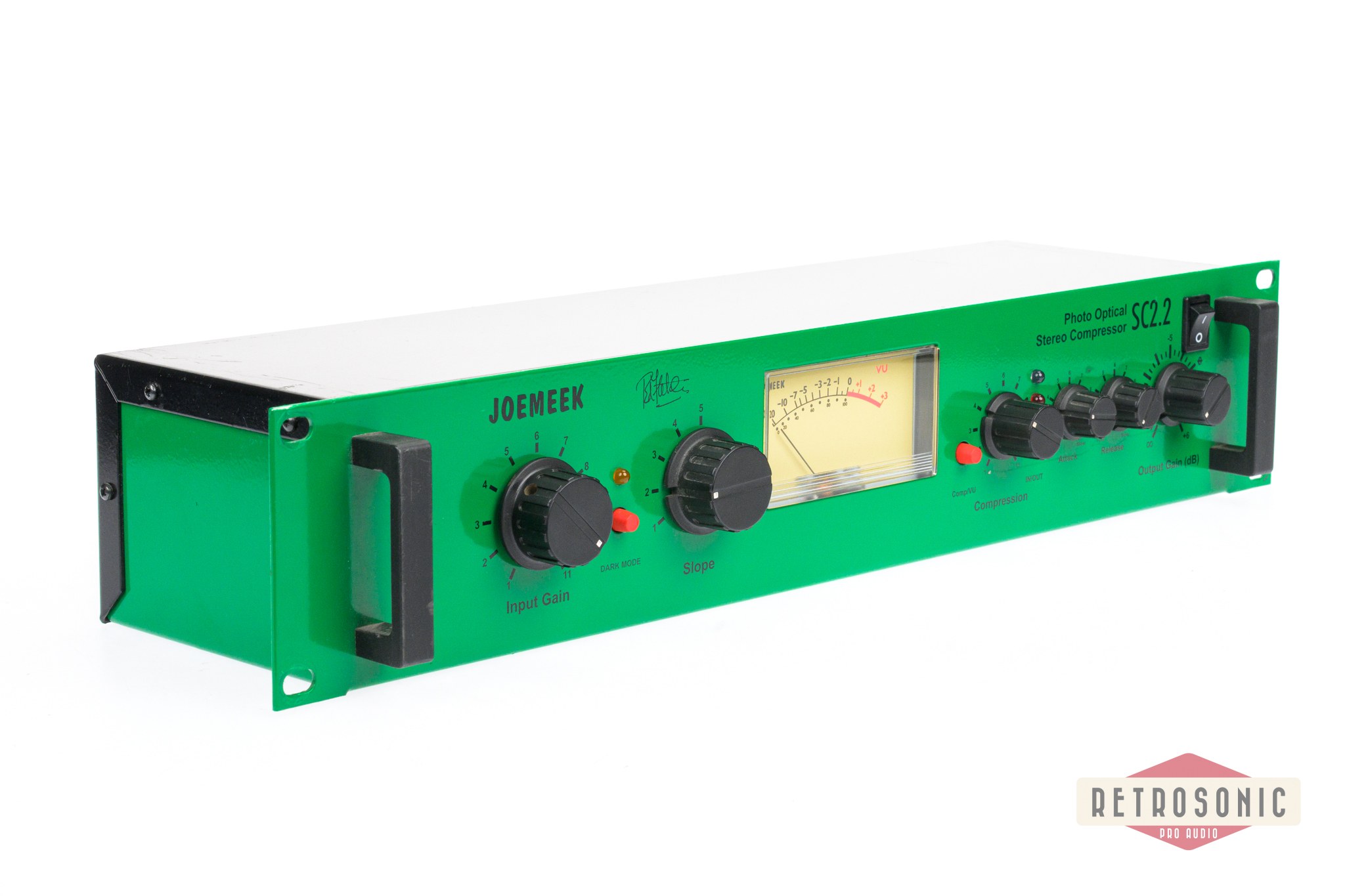 JoeMeek SC2.2 Photo Optical Stereo Compressor