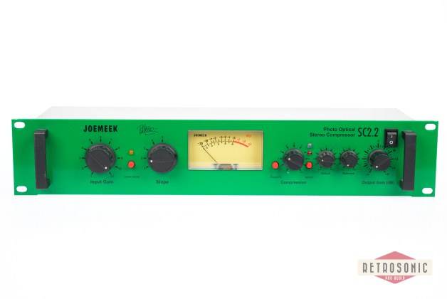 JoeMeek SC2.2 Photo Optical Stereo Compressor