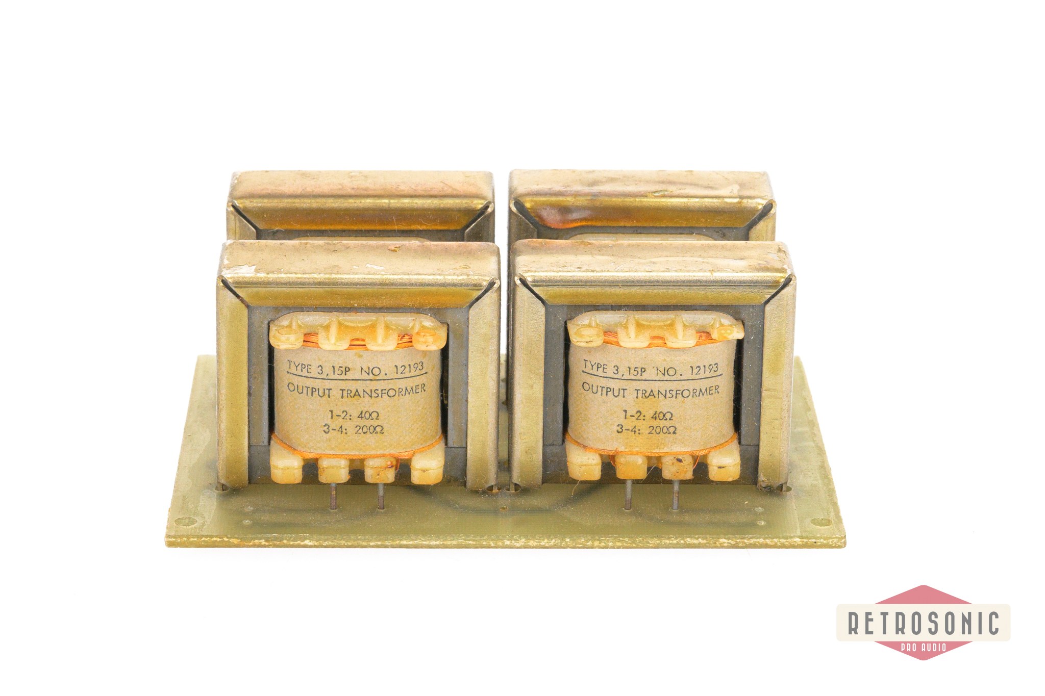 Jorgen Schou JS 3.15 p 4 pcs of Output Transformers no 12193