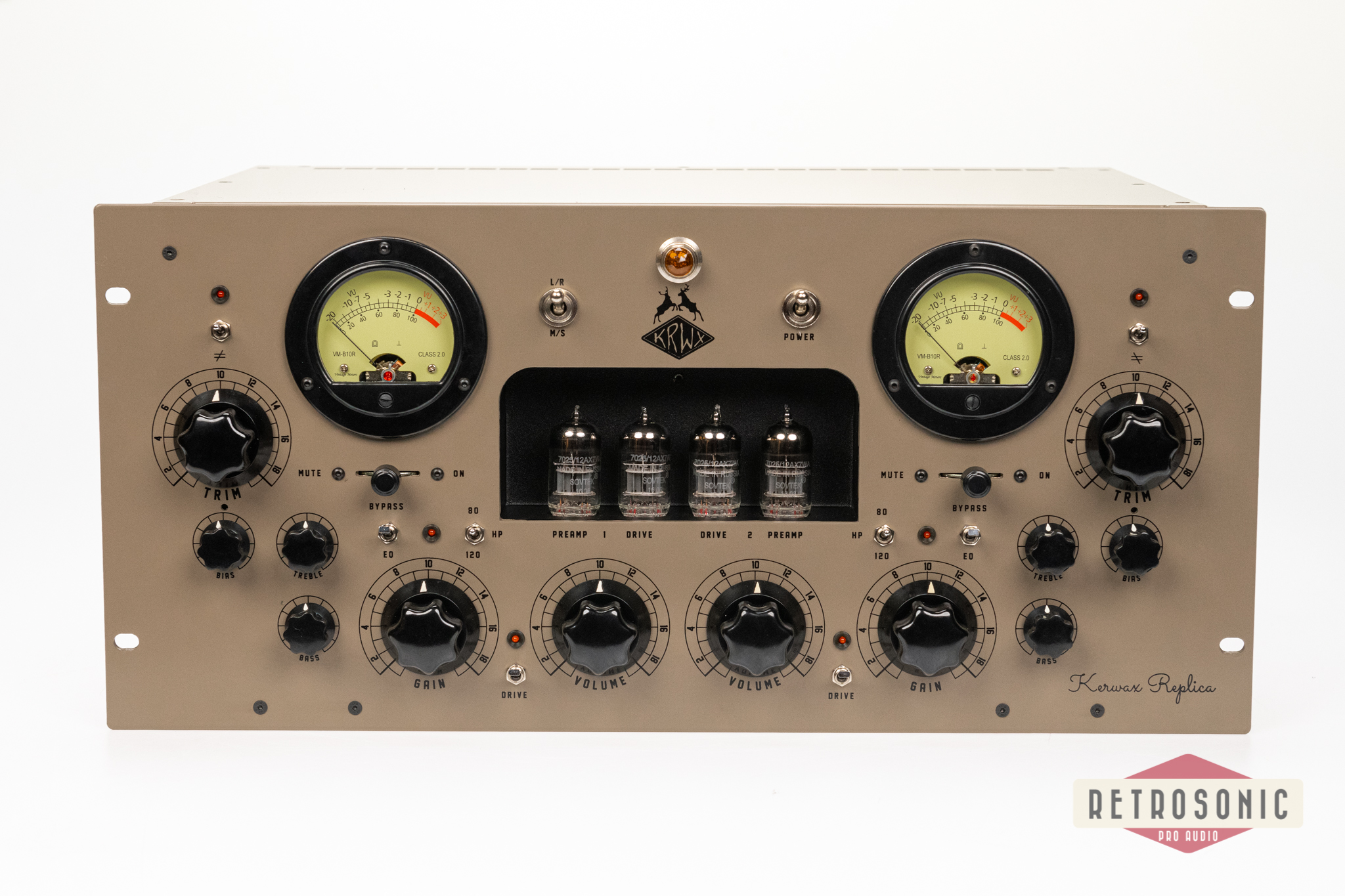 Kerwax Replica Stereo Tube Line Preamplifier