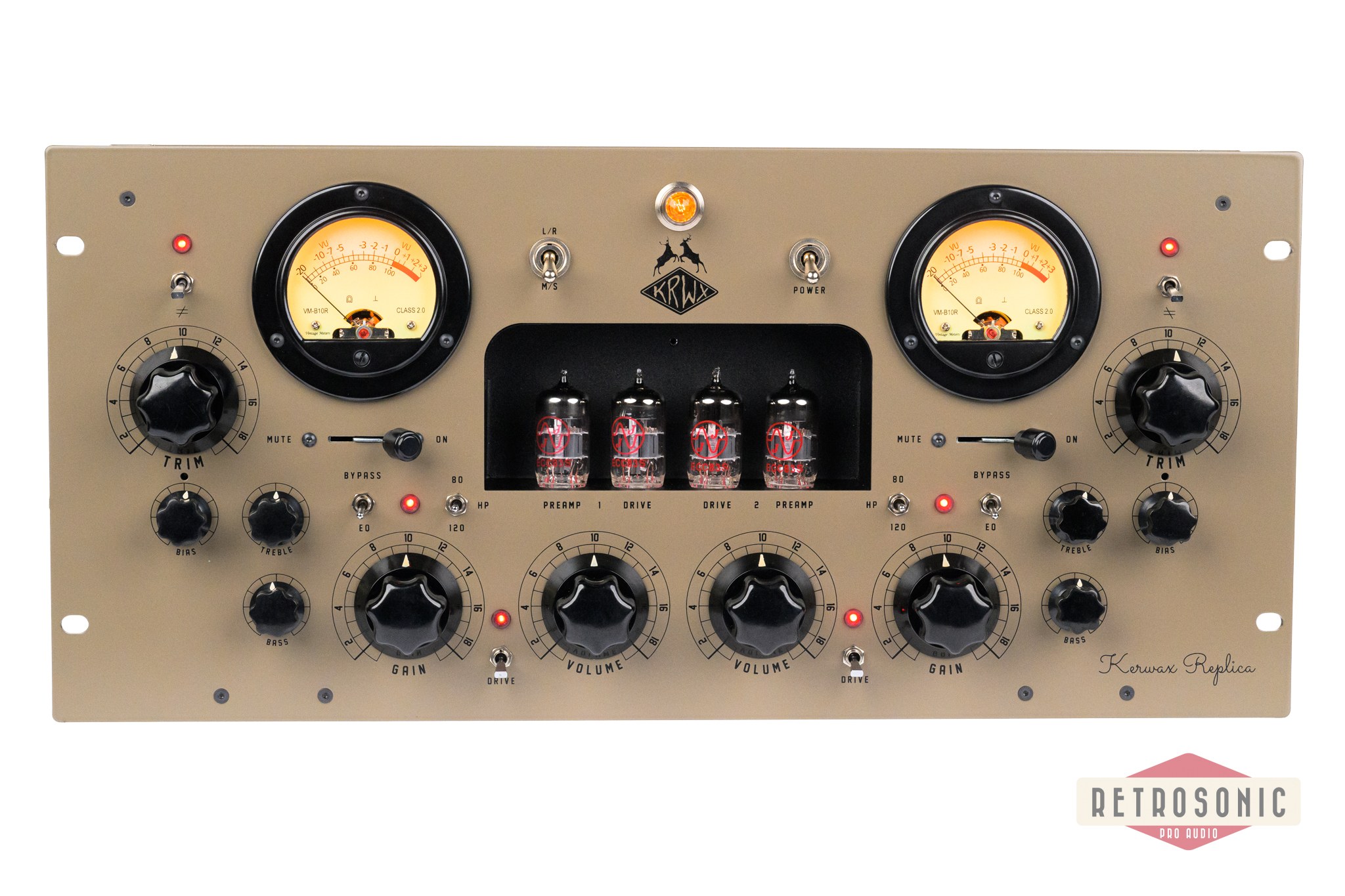 Kerwax Replica Stereo Tube Line Preamplifier